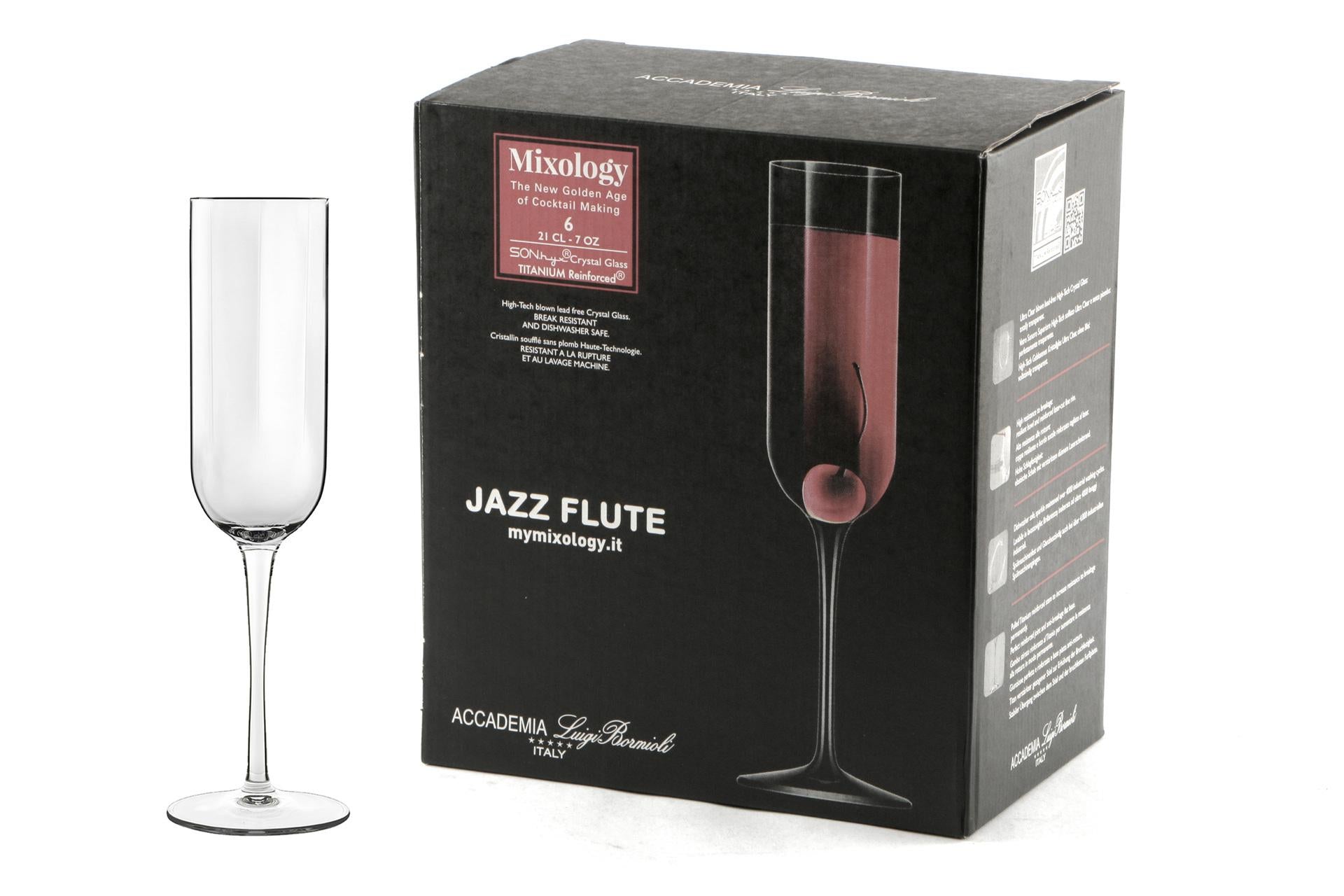 Bormioli Luigi Mixology Jazz Set 24 Calici Flute 21 cl - Linea Mixology - Set 24 Pz 3