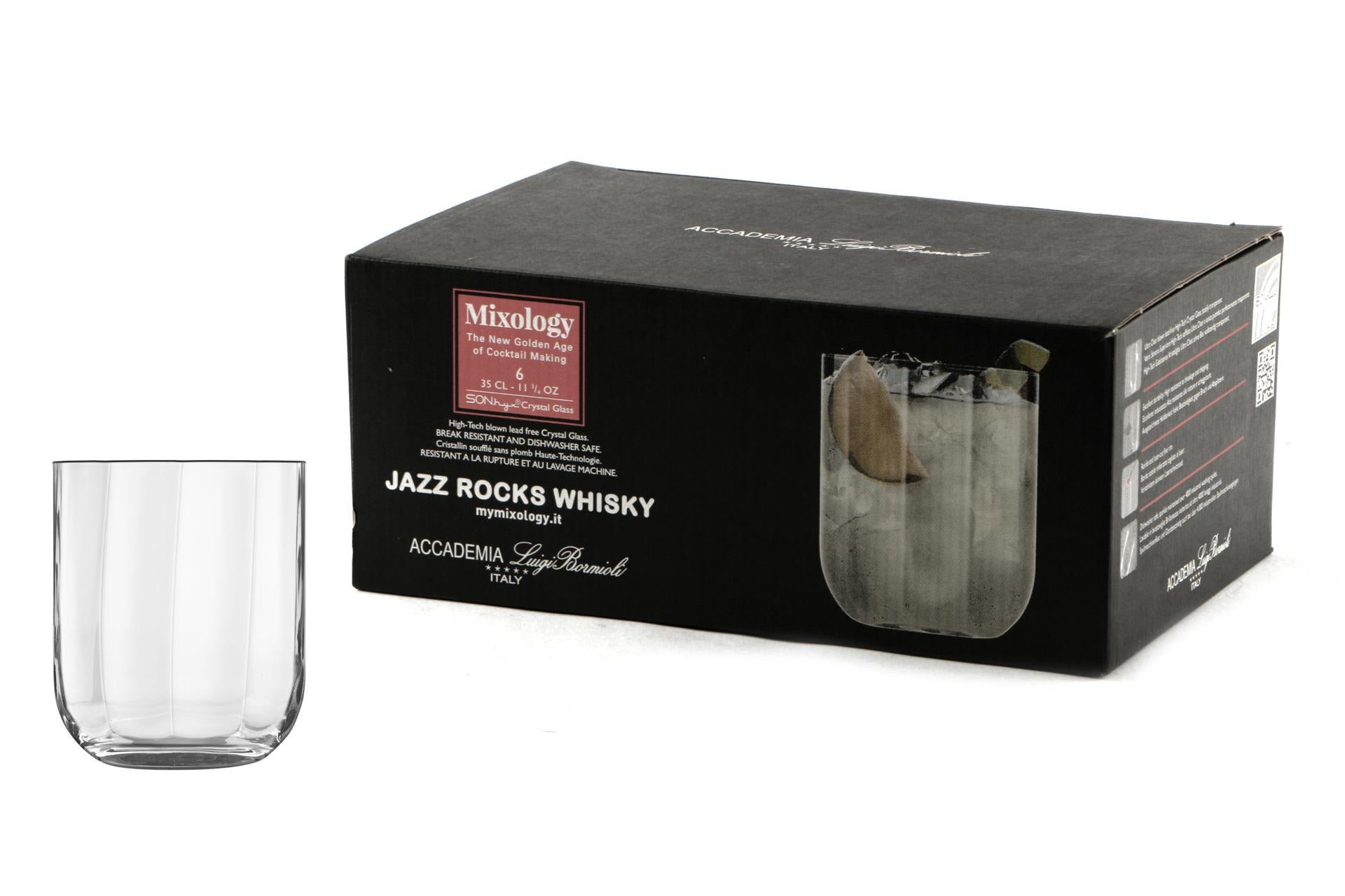 Bormioli Luigi Mixology Jazz Rocks Set 24 Bicchieri Whisky 35 cl - Set 24 Pz 3