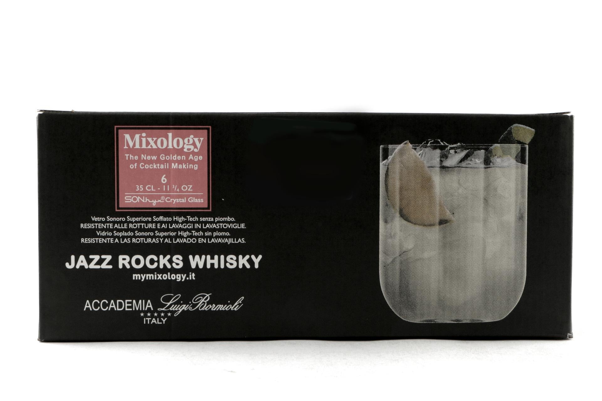 Bormioli Luigi Mixology Jazz Rocks Set 24 Bicchieri Whisky 35 cl - Set 24 Pz 5