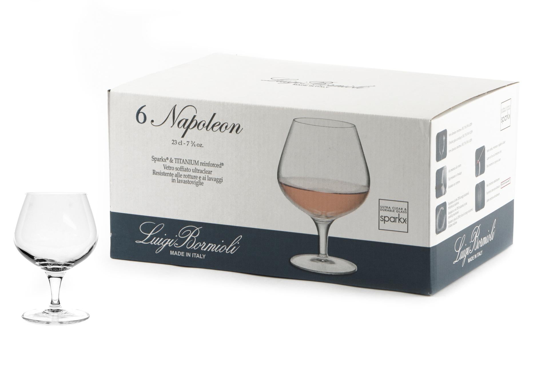 Bormioli Luigi Napoleon Set 24 Calici Cognac 23 cl - Set 24 Pz 3