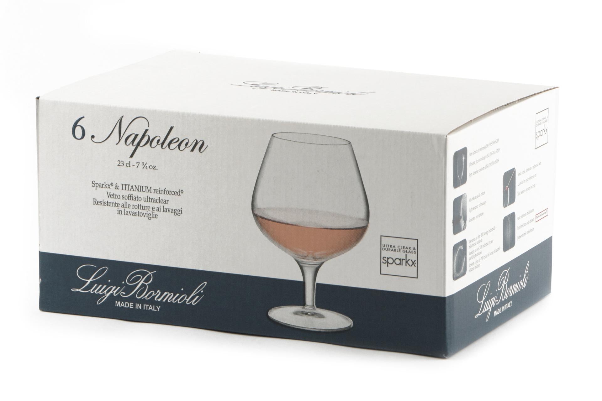 Bormioli Luigi Napoleon Set 24 Calici Cognac 23 cl - Set 24 Pz 4