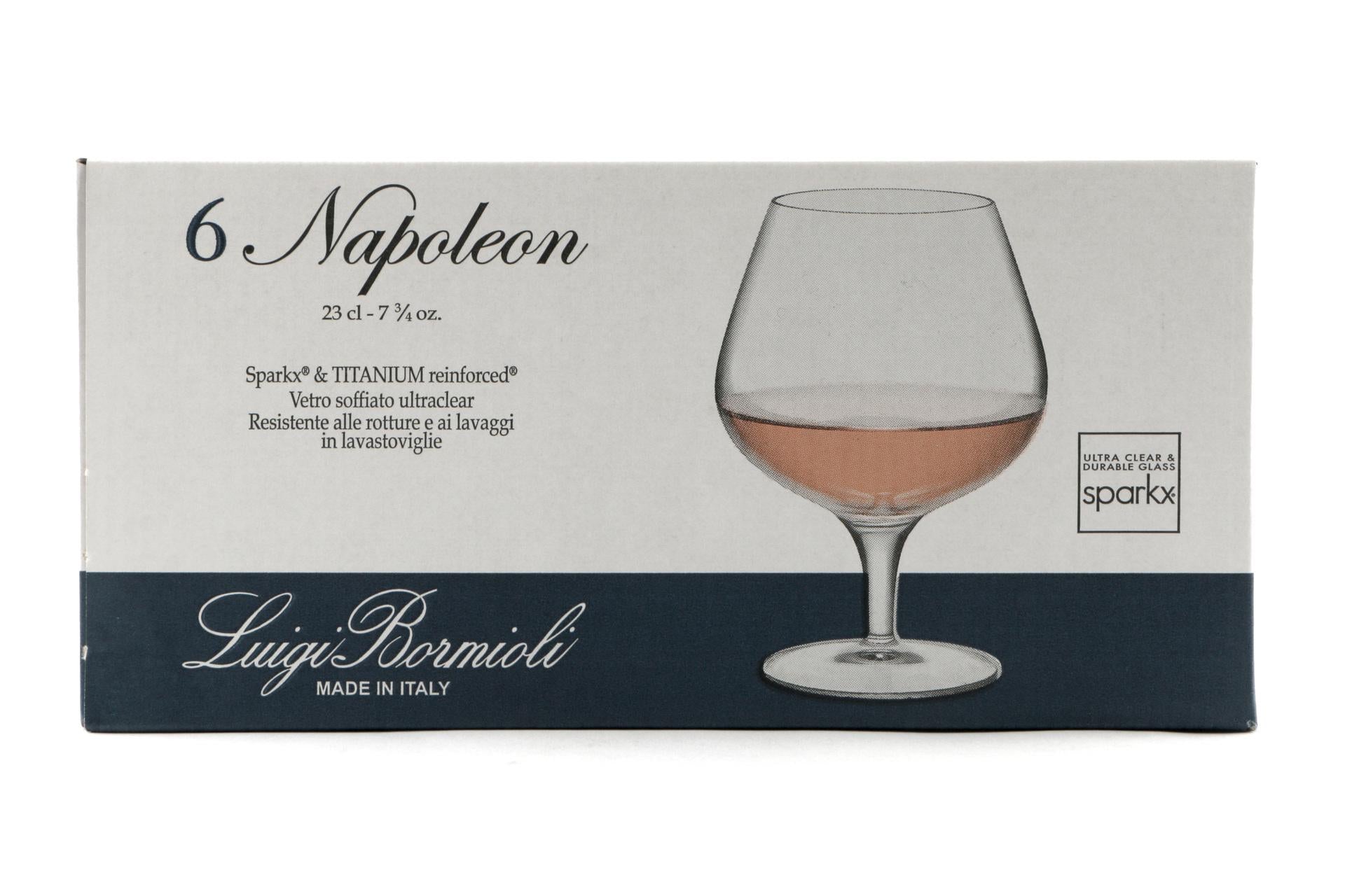 Bormioli Luigi Napoleon Set 24 Calici Cognac 23 cl - Set 24 Pz 5