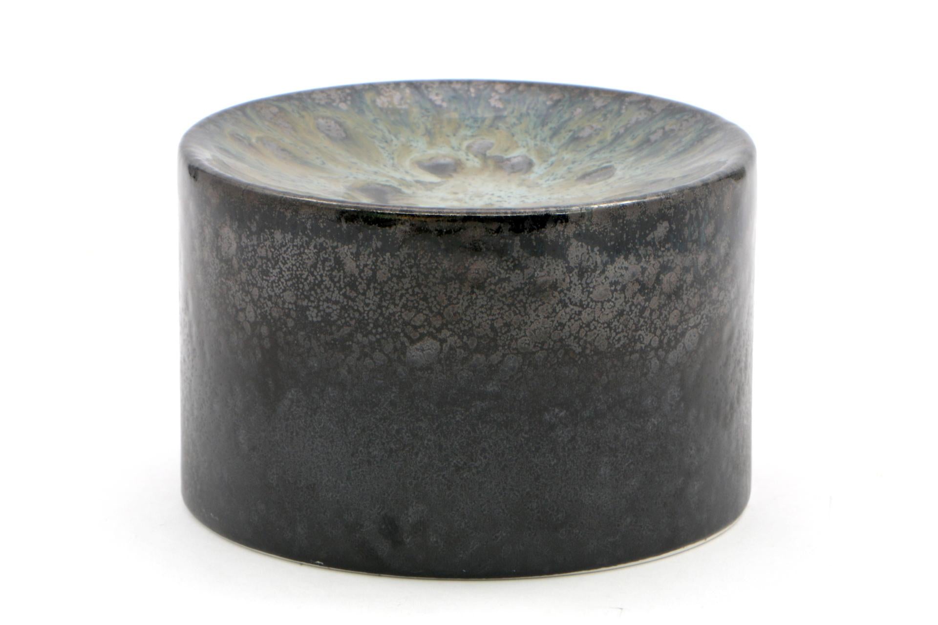 Import Tavola Professional Mythos Colonna Gourmet Tonda Alta H.6.6 cm - Ø10.2 cm In Porcellana Con Colori Reattivi - Set 4 Pz