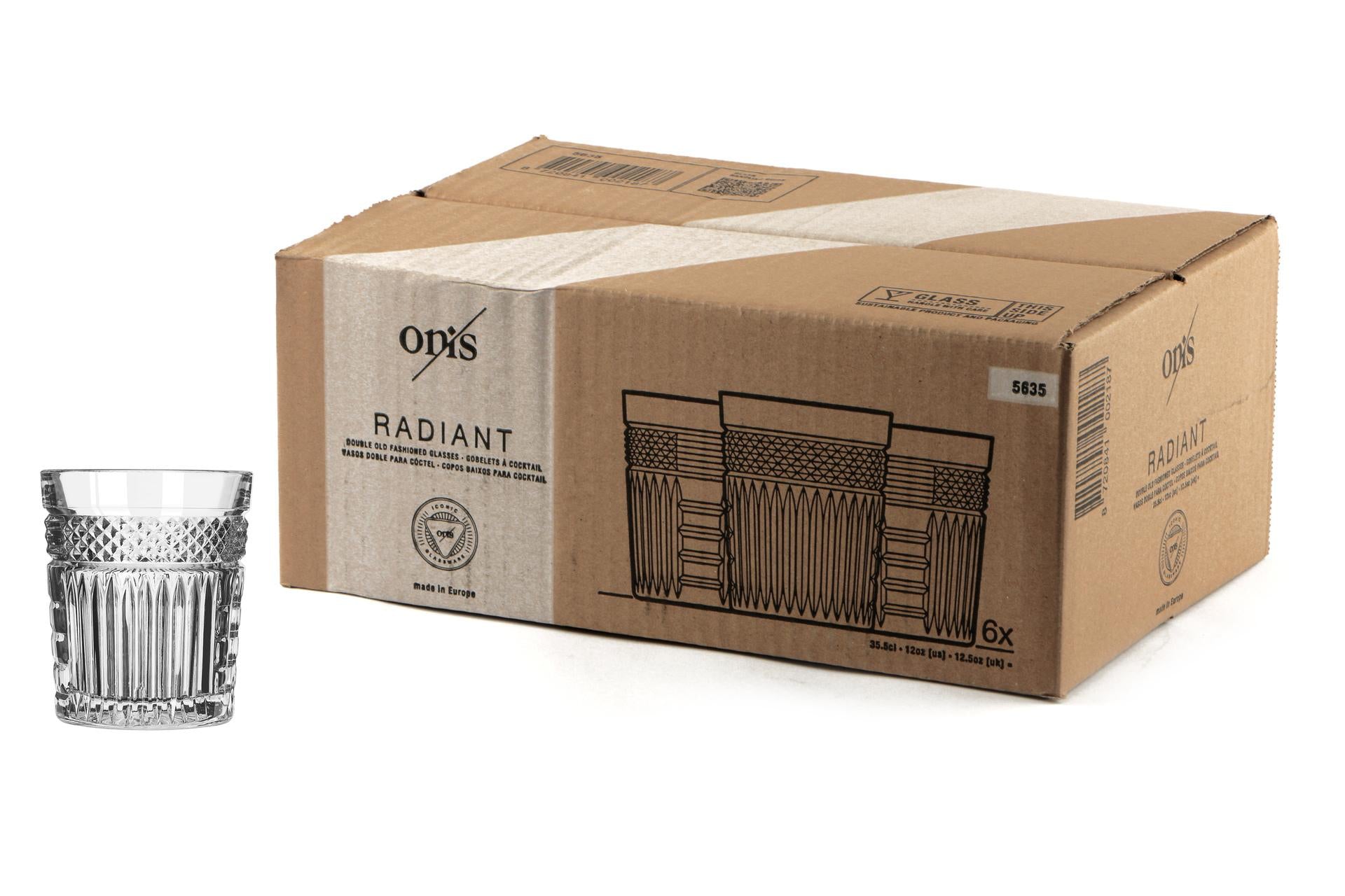 B.V.Koninklijke Radiant-Anchor Set 6 Bicchieri DOF 35 cl In Vetro - Set 6 Pz 3