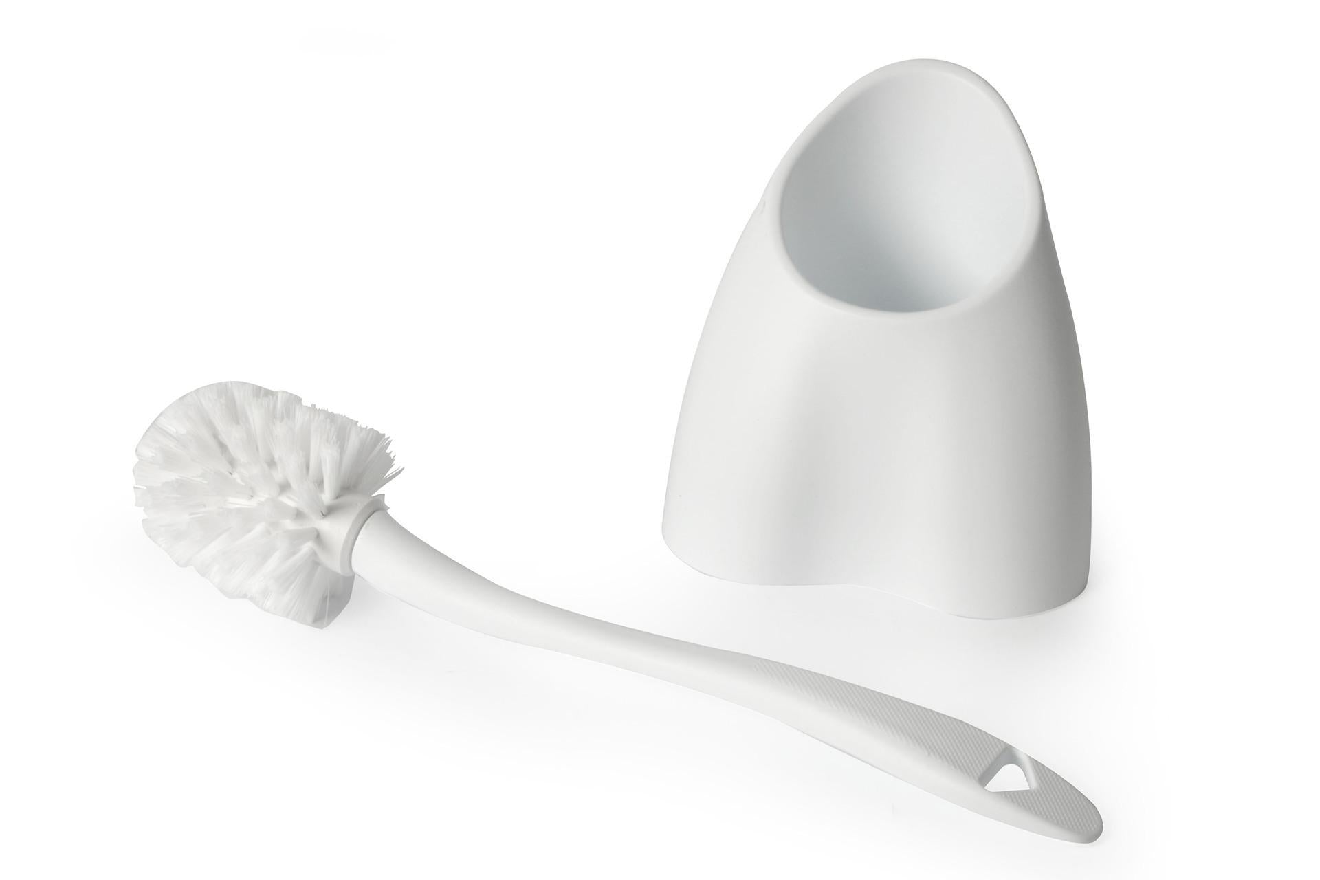 Stefanplast Portascopino Cucciolo 10590 Bianco - Portascopino da Bagno In Plastica