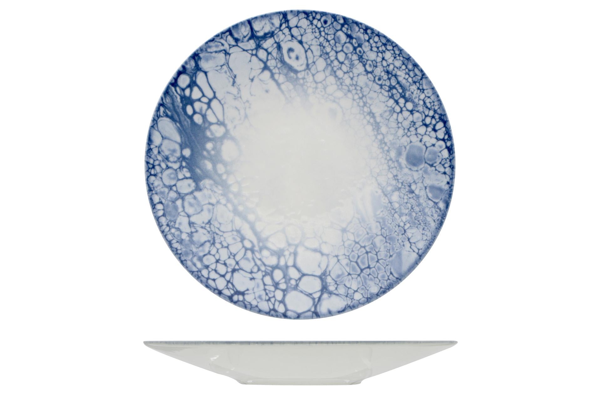 Saturnia Bubbles Napoli Piatto Portata Ø28 cm Konos - Set 6 Pz