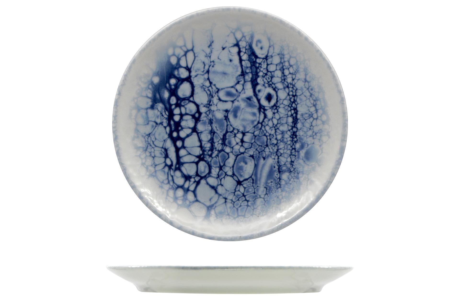 Saturnia Bubbles Siviglia Piatto Frutta Ø21 cm - Set 12 Pz
