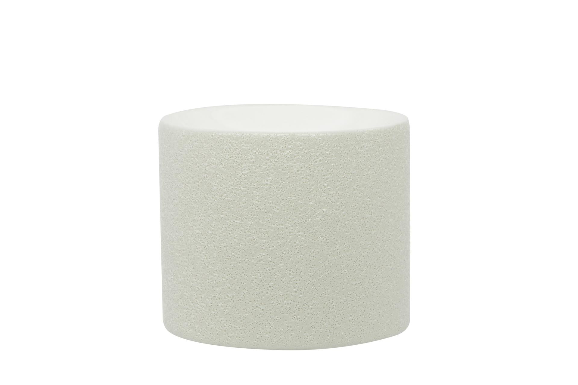 Import Tavola Professional Genesys Evo Colonna Gourmet Tonda Alta H.8 cm - Ø9.3 cm In Porcellana Bianca - Set 4 Pz