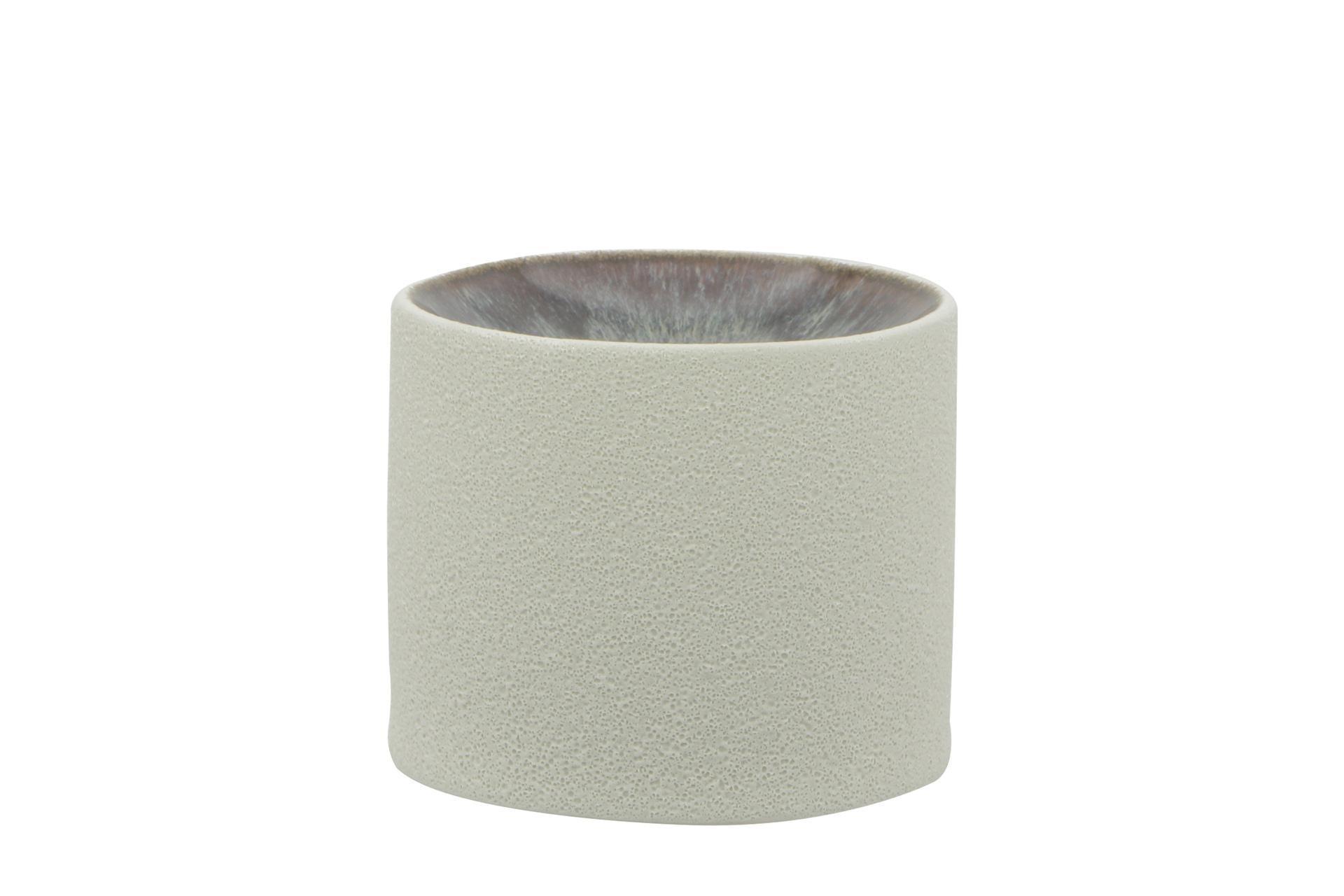 Import Tavola Professional Genesys Evo Blu Colonna Gourmet Tonda Alta Ø9.3 cm - H.8 cm In Porcellana - Set 4 Pz