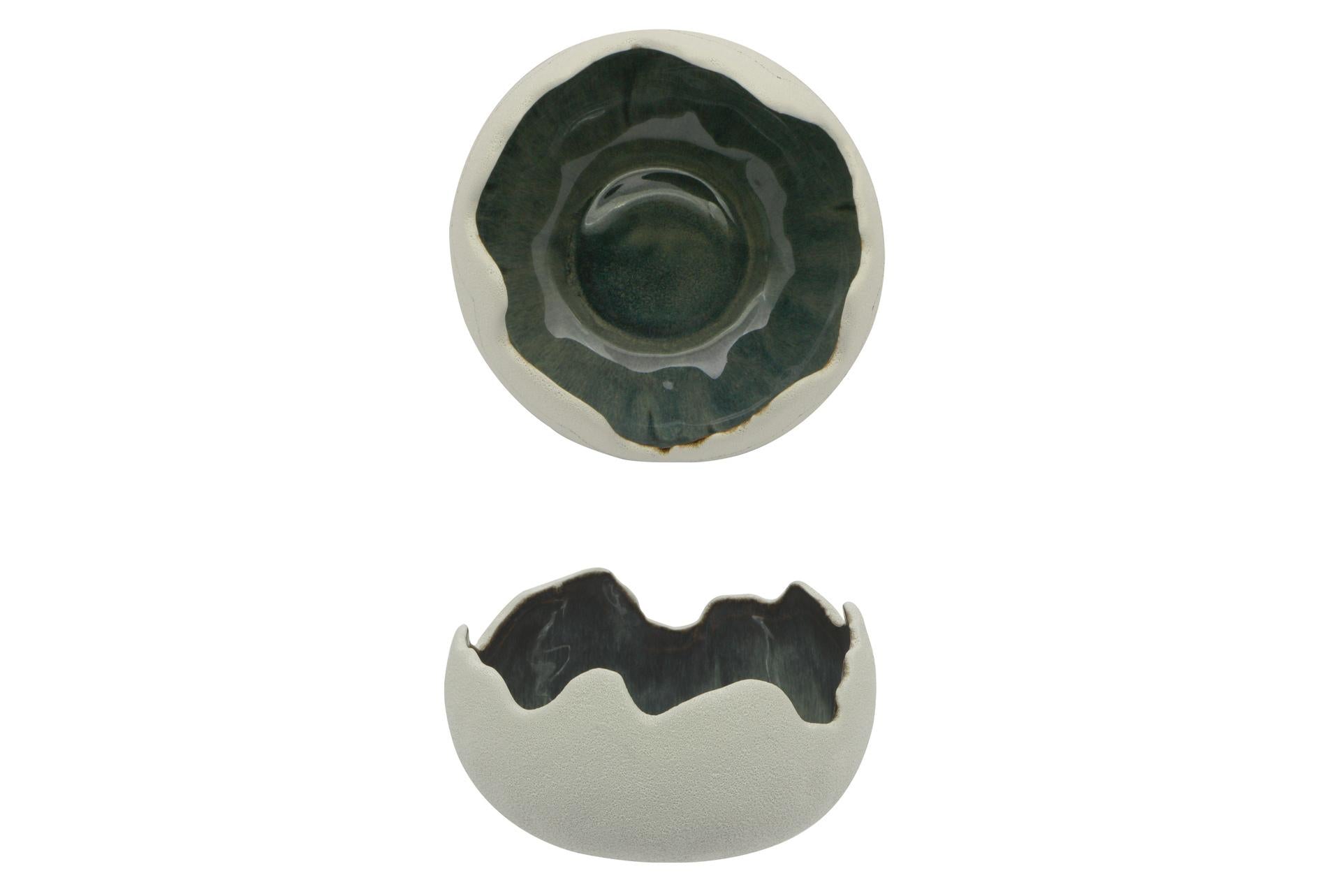 Import Tavola Professional Genesys Evo Coppetta Uovo Blu H.8 cm - Ø14.2 cm In Porcellana - Set 8 Pz