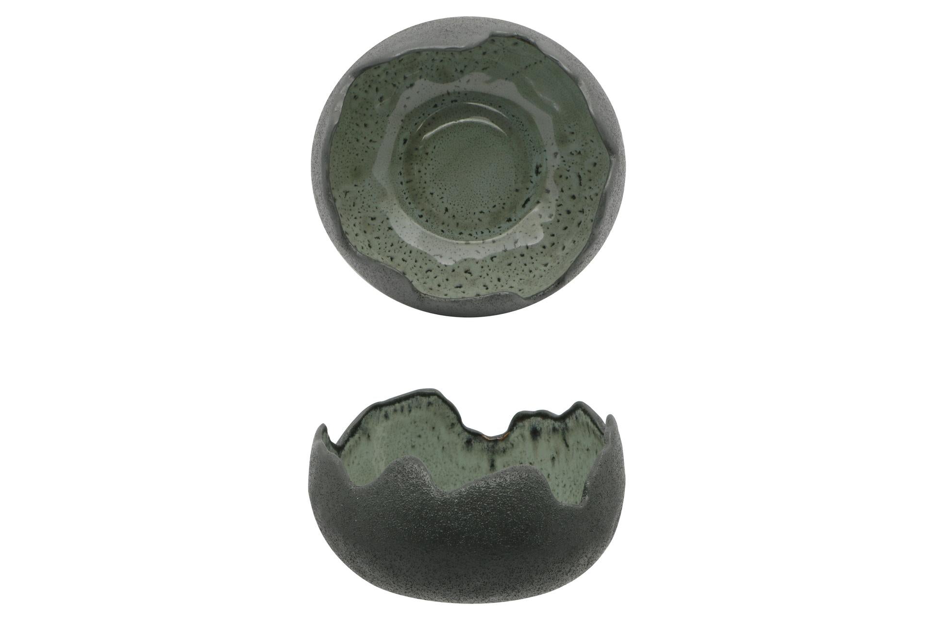 Import Tavola Professional Genesys Evo Giada Coppetta Uovo H.8 cm - 14.2 cm In Porcellana - Set 8 Pz