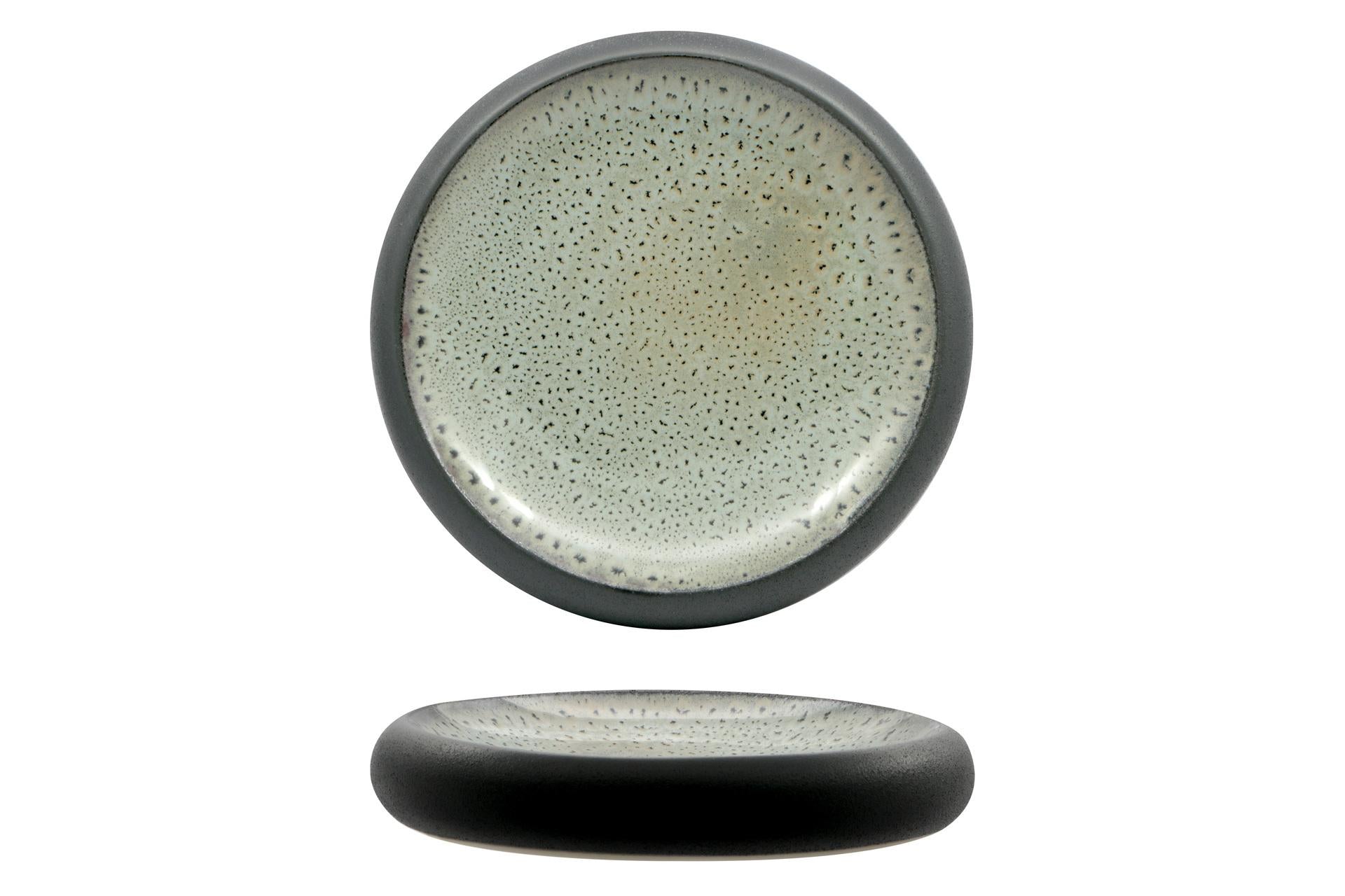 Genesys Evo Giada Piatto Alto Ø27 cm - Linea Prestigiosa In Porcellana - Set 2 Pz