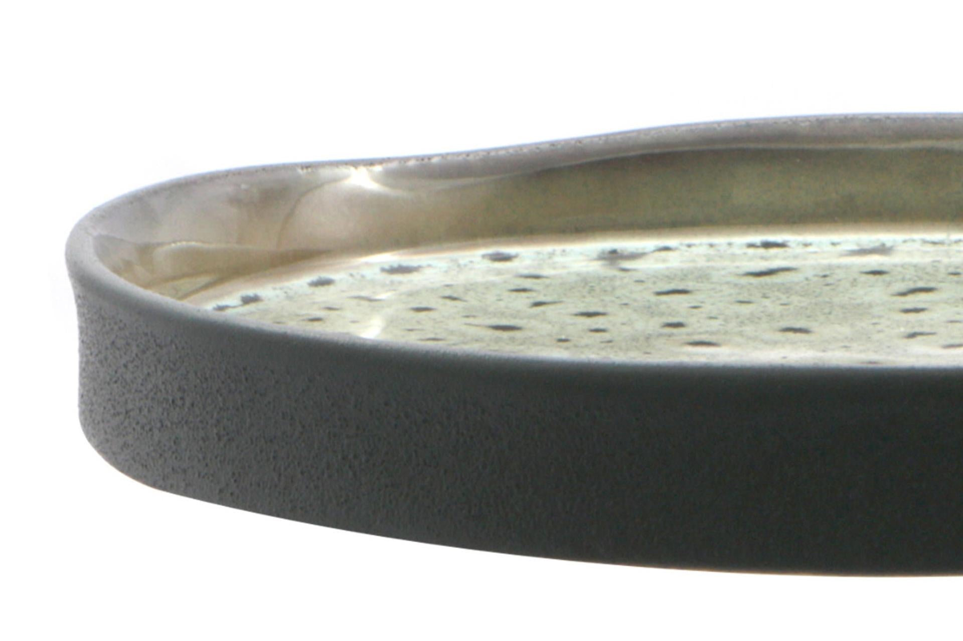 Genesys Evo Giada Piatto Nordic Ø20.7 cm In Porcellana - Import Tavola Professional - Set 3 Pz