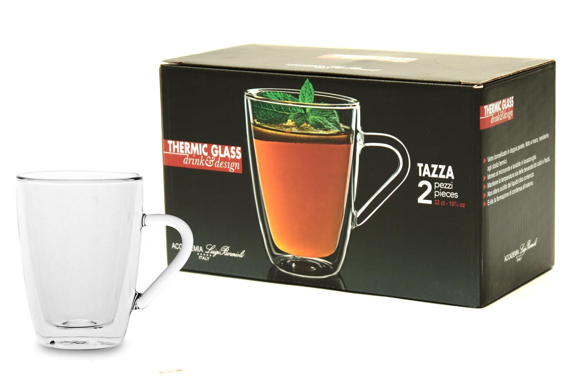 Bormioli Luigi Thermic Glass Set 2 Mug 32 cl In Vetro Termico - Set 2 Pz 3