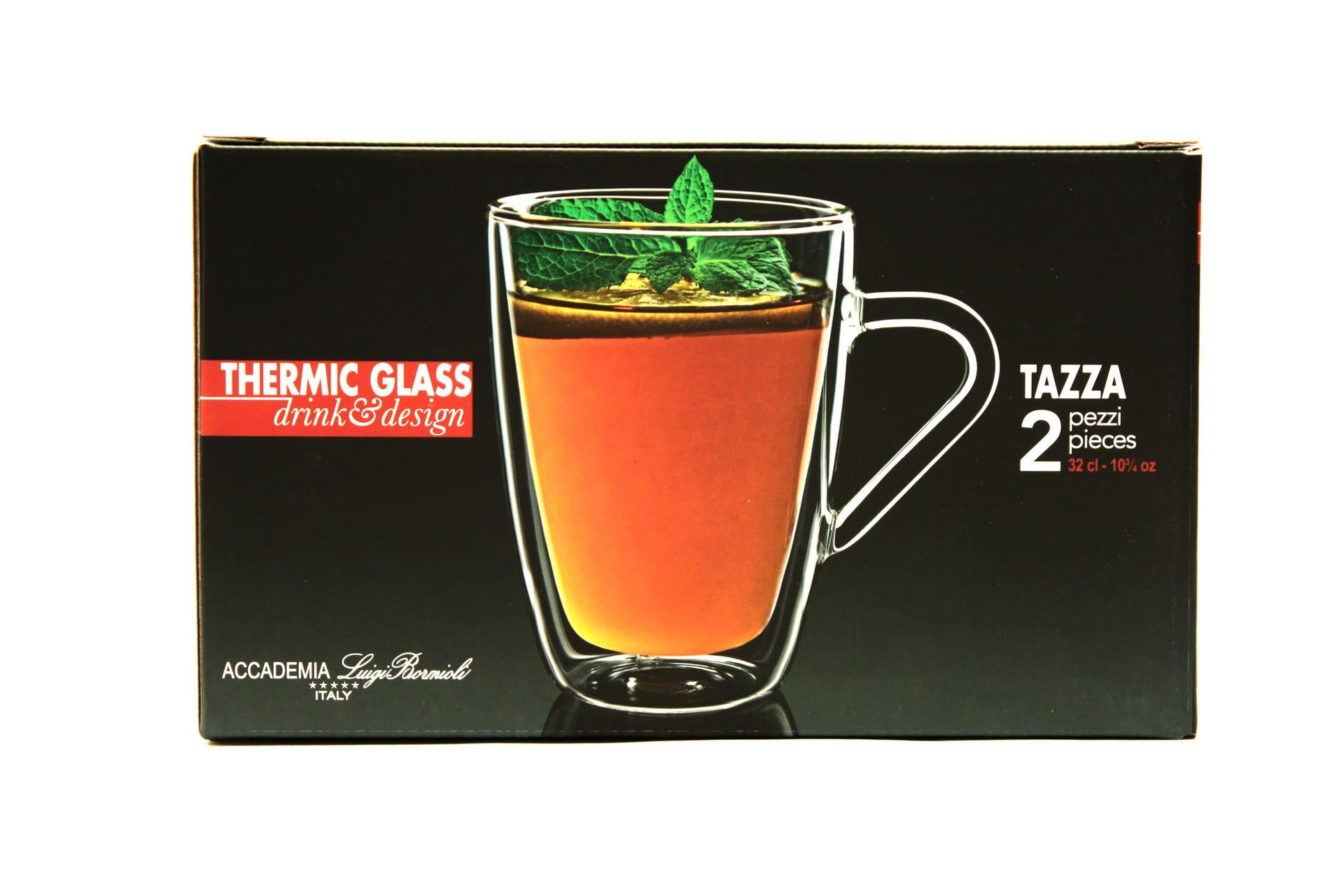 Bormioli Luigi Thermic Glass Set 2 Mug 32 cl In Vetro Termico - Set 2 Pz 6