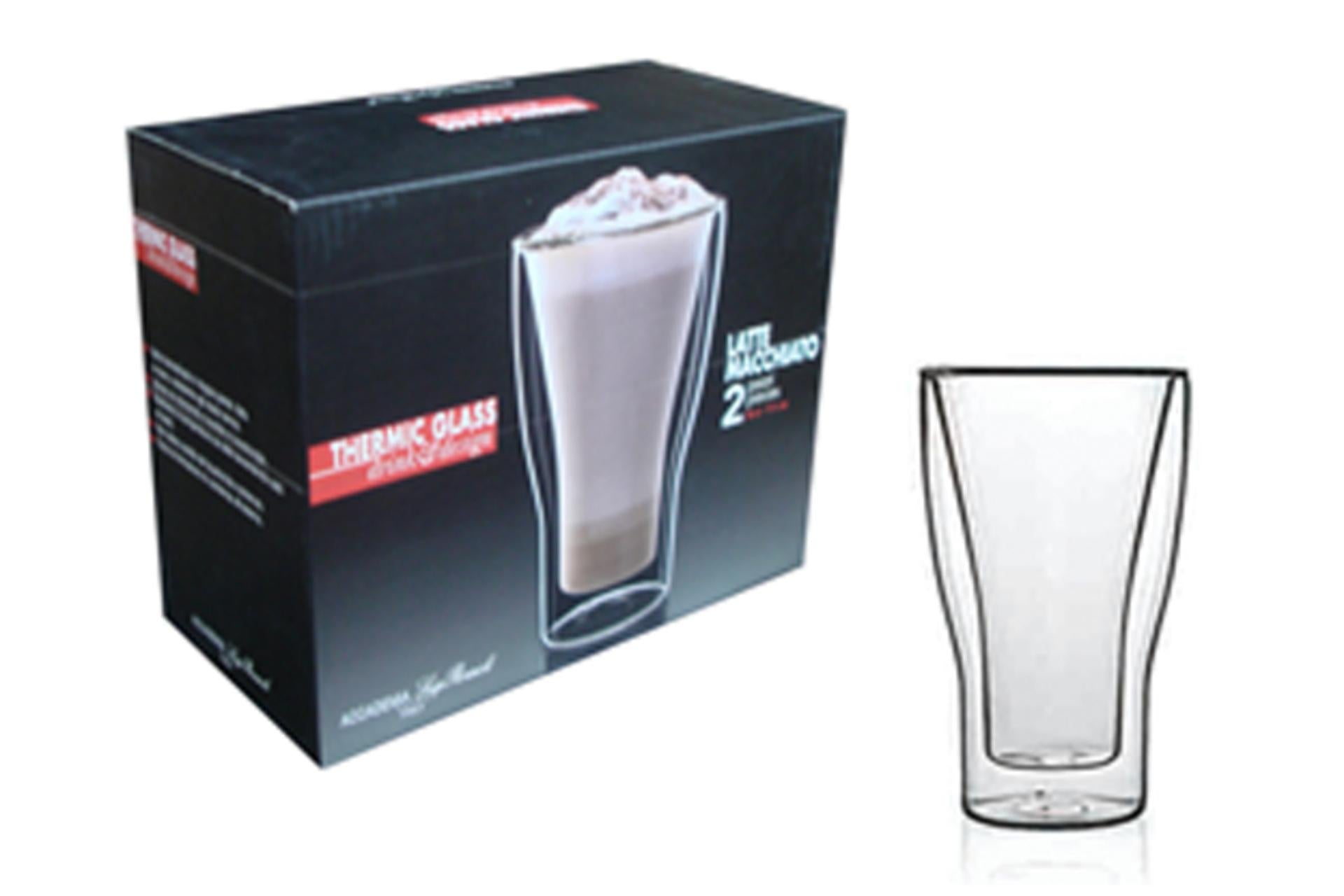 Bormioli Luigi Thermic Glass Set 2 Bicchieri Latte Macchiato 34 cl - Vetro Resistente alle Rotture e Lavabile in Lavastoviglie - Set 2 Pz 3