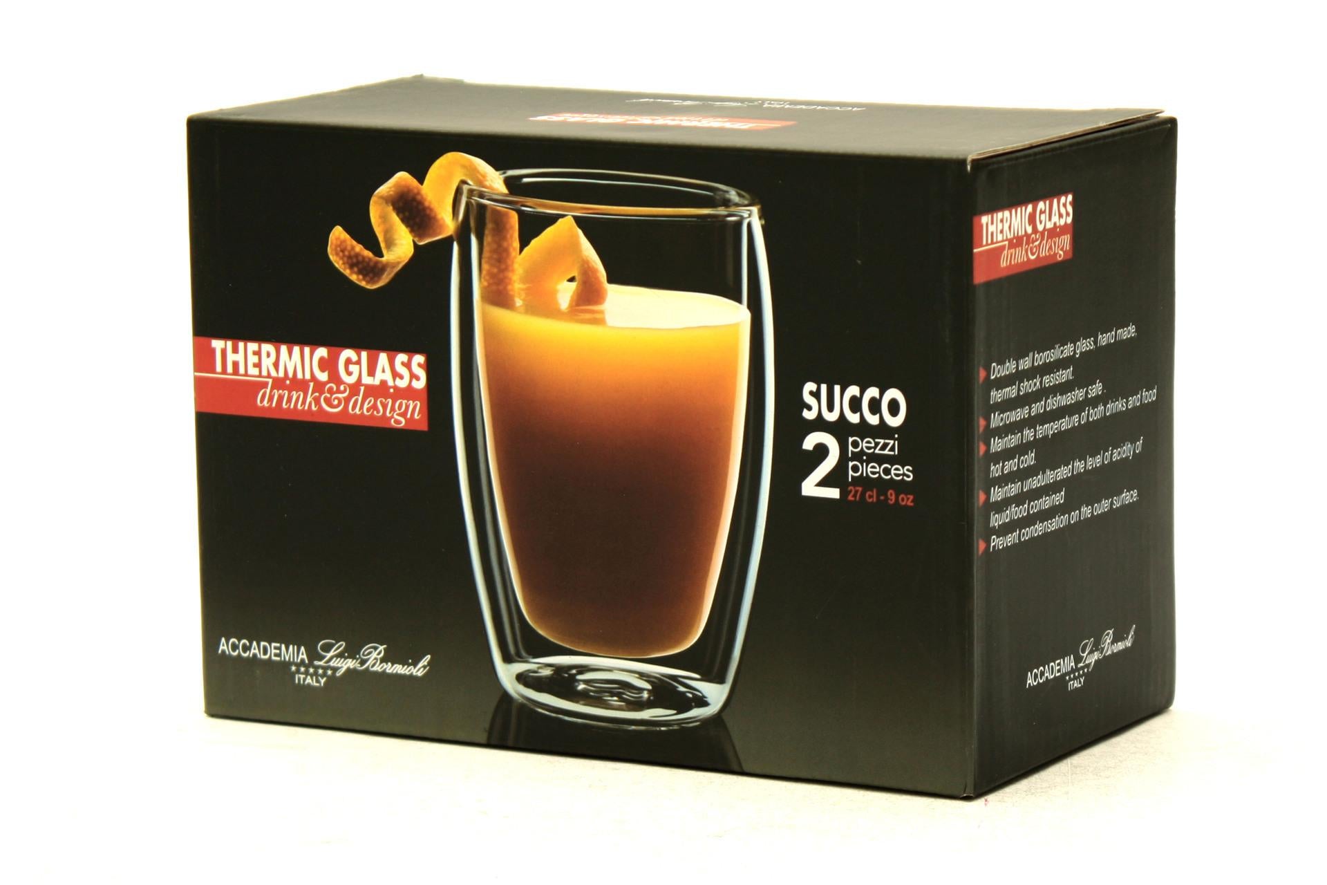Bormioli Luigi Thermic Glass Set 2 Bicchieri Juice 27 cl - Set 2 Pz 4
