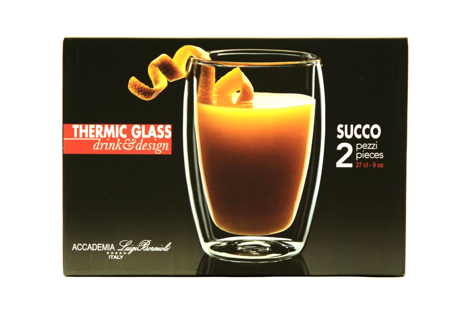 Bormioli Luigi Thermic Glass Set 2 Bicchieri Juice 27 cl - Set 2 Pz 6