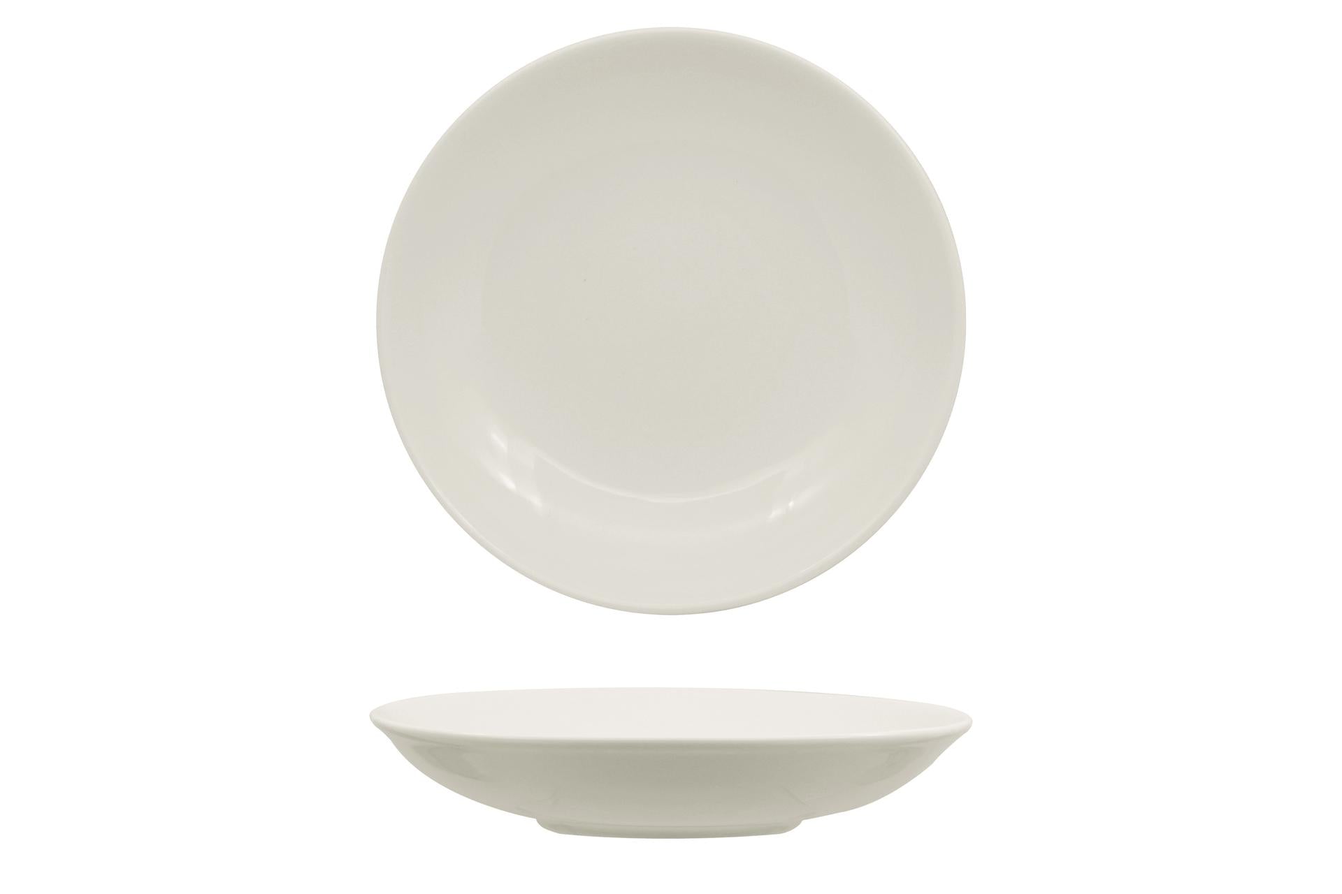 Ariane Fine Porcelain Vital Coupe Piatto Pasta Svasato Ø28 cm In Alluminio - Set 6 Pz