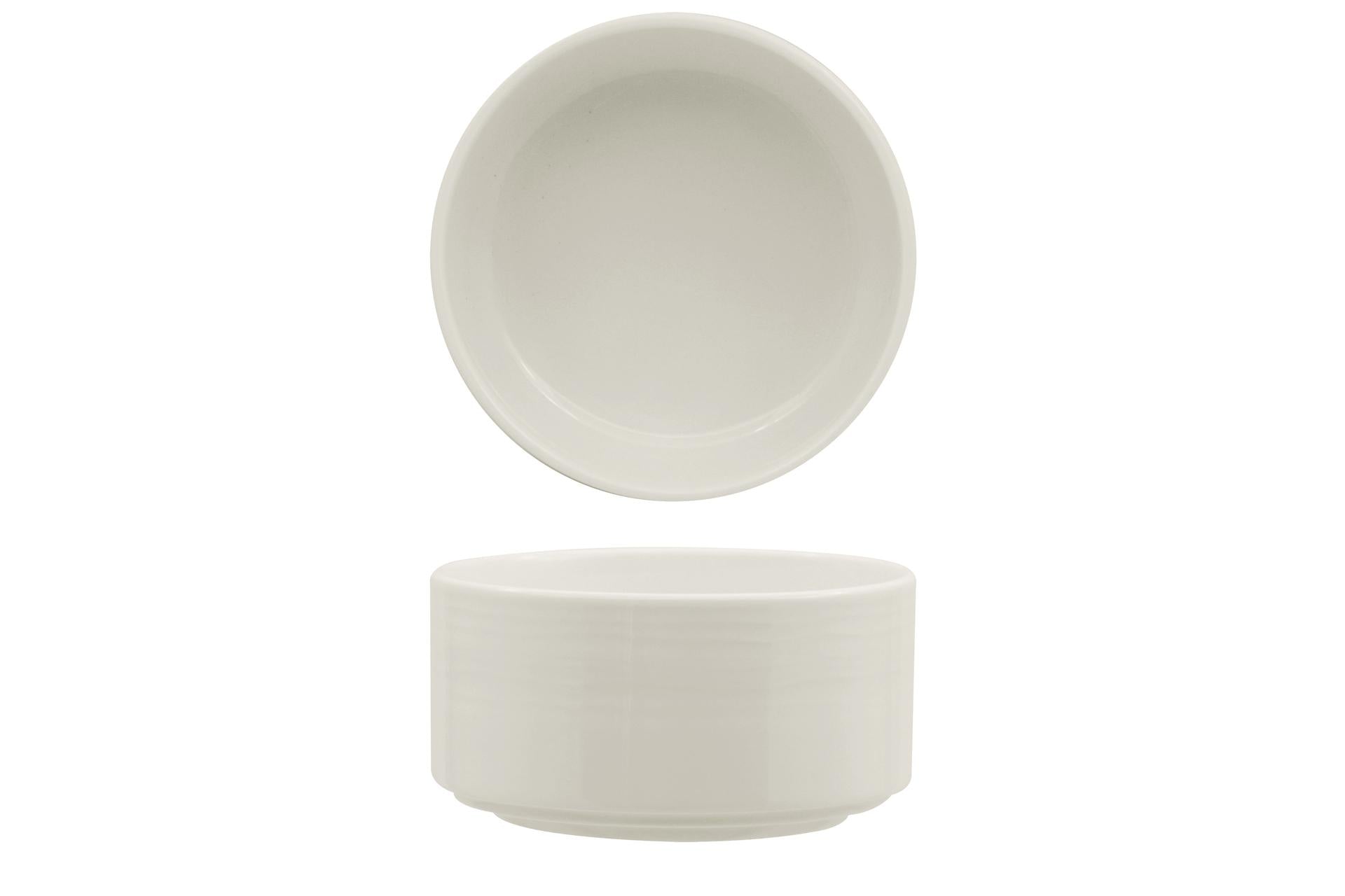 Ariane Eclipse Zuppino Senza Manici 30 cl In Allumina - Motivo a Rilievo - Set 12 Pz