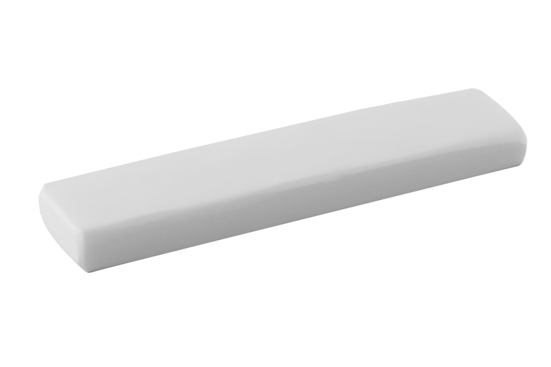 Import Tavola Professional Brick Poggiaposate Bianco Matt 10x2 cm In Vetro Soffiato Made in Italy - Set 6 Pz