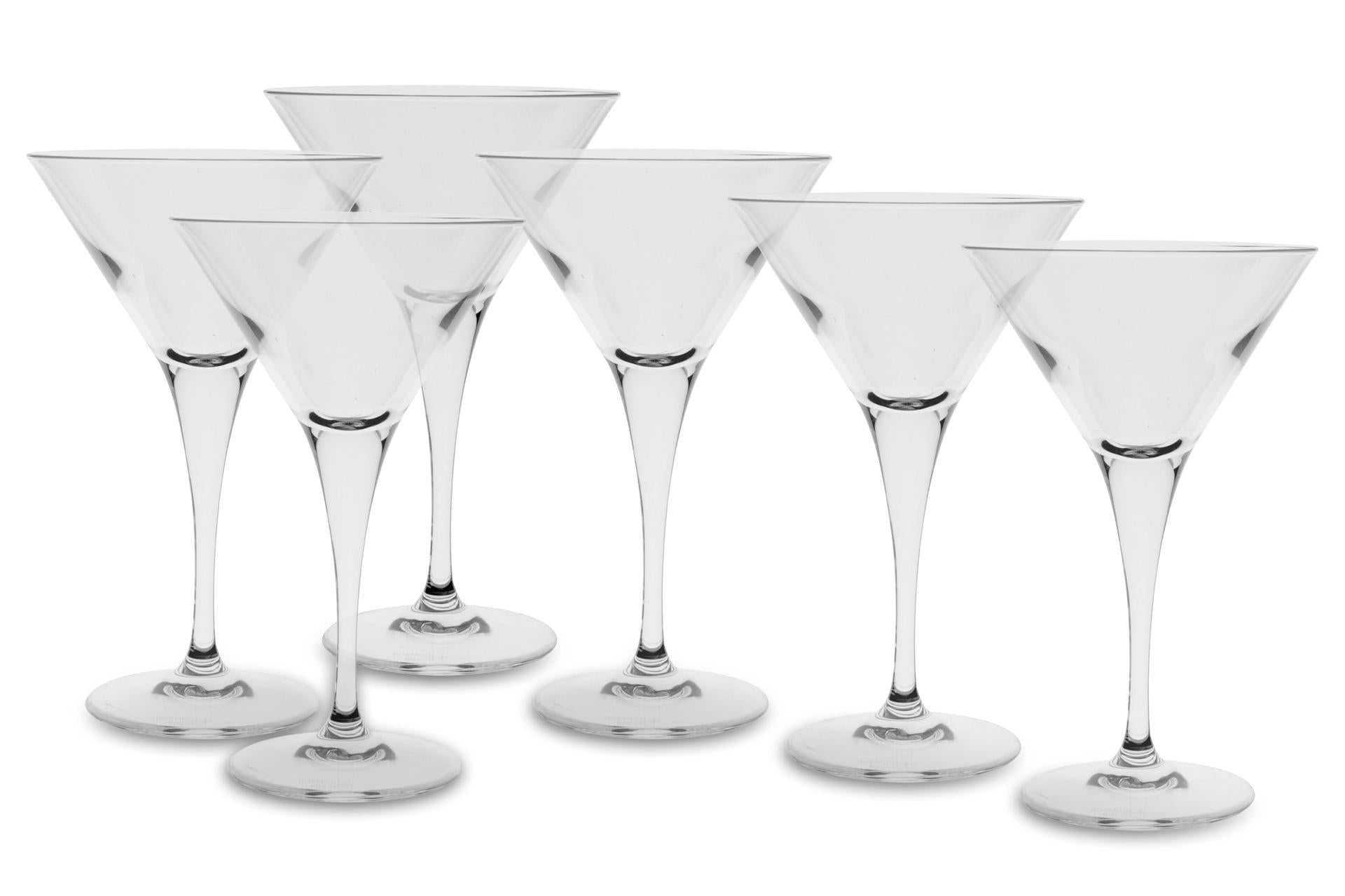 Bormioli Rocco Bartender Set 6 Calici Martini 24 cl - Collezione Mixology - Set 6 Pz