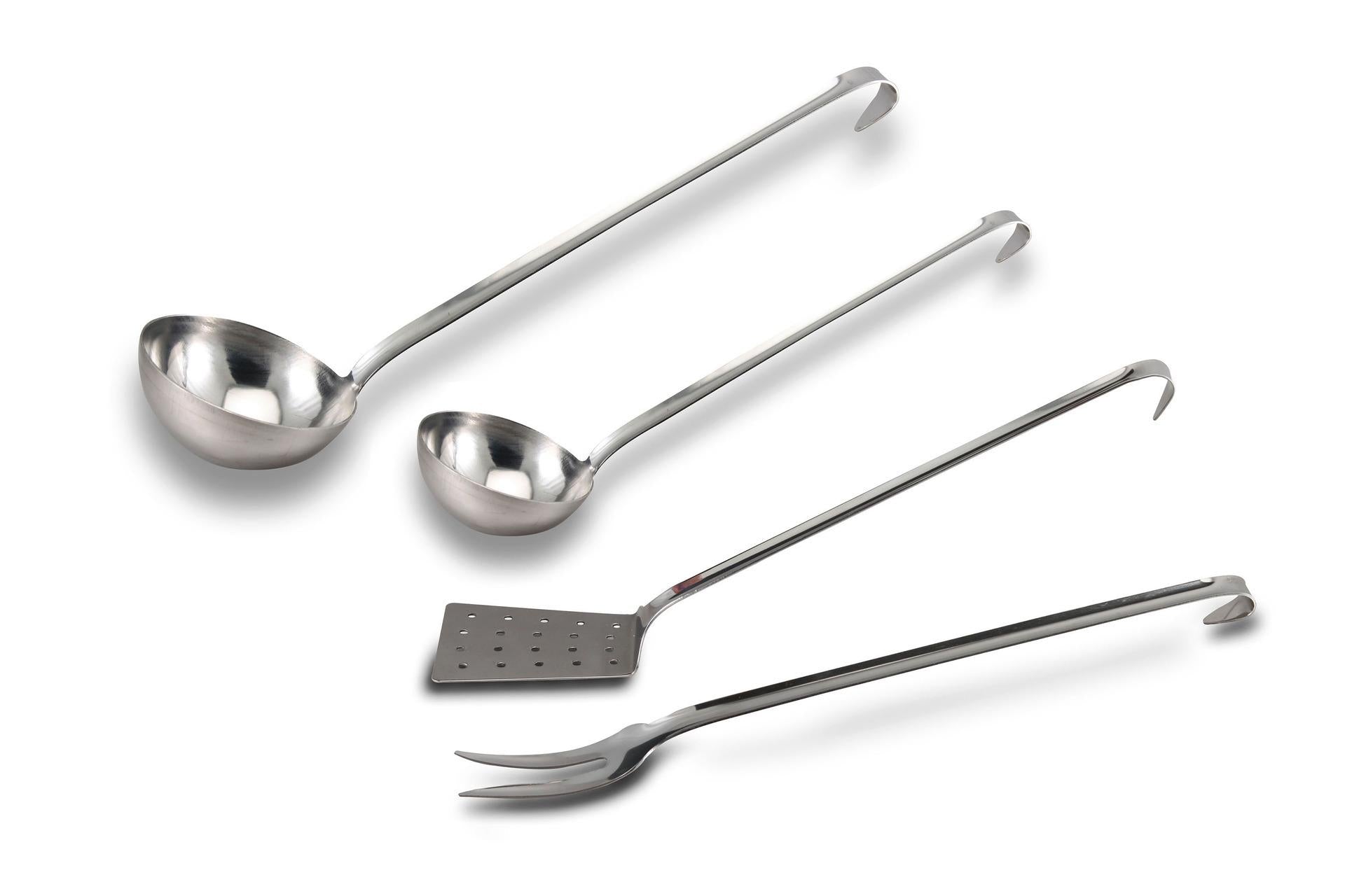 Gnali Delta Forchettone Unipezzo Inox - Set 6 Pz