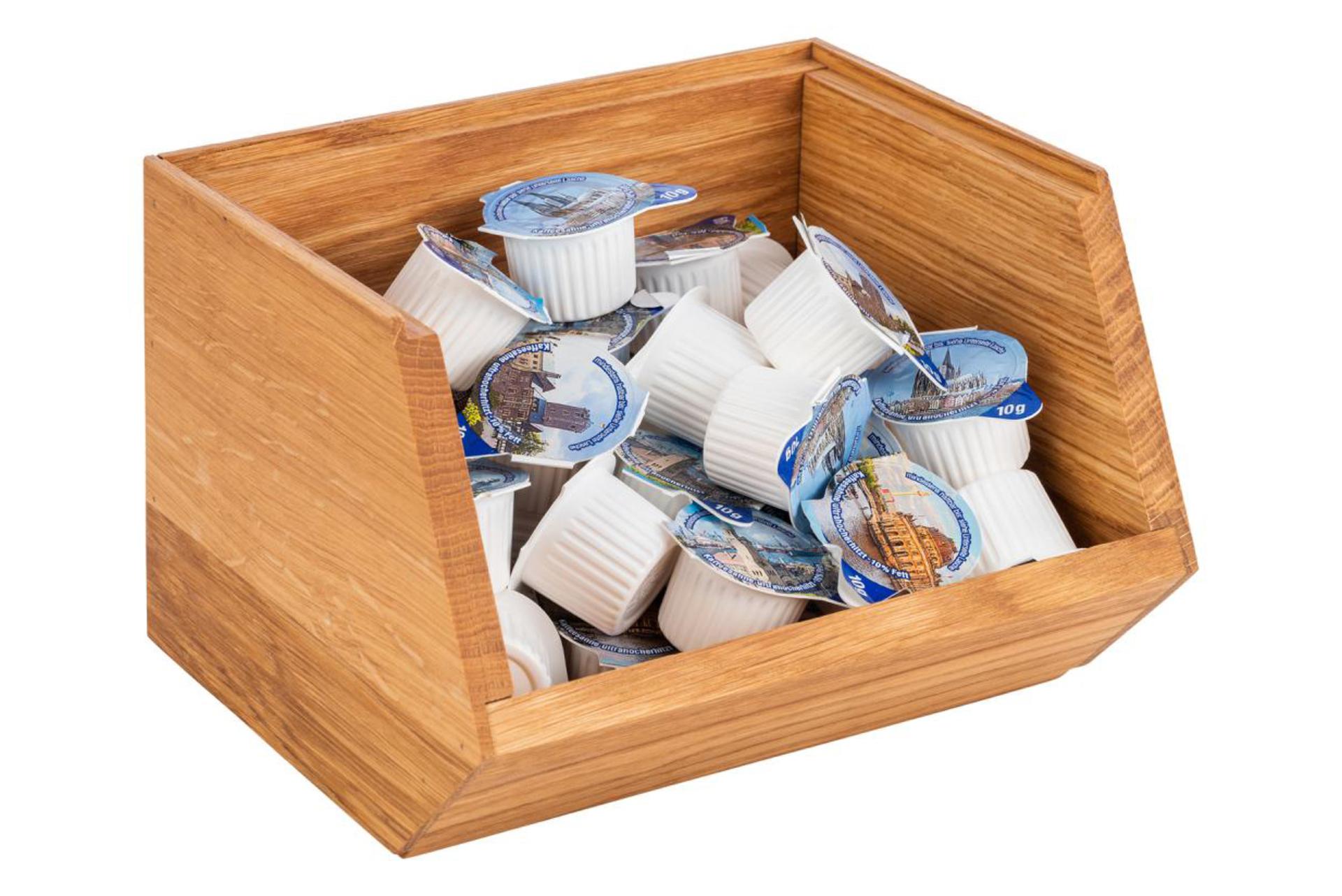 APS Buffet Box In Legno H.12.5 cm - 17.5 x 15.5 cm Combinabile 4