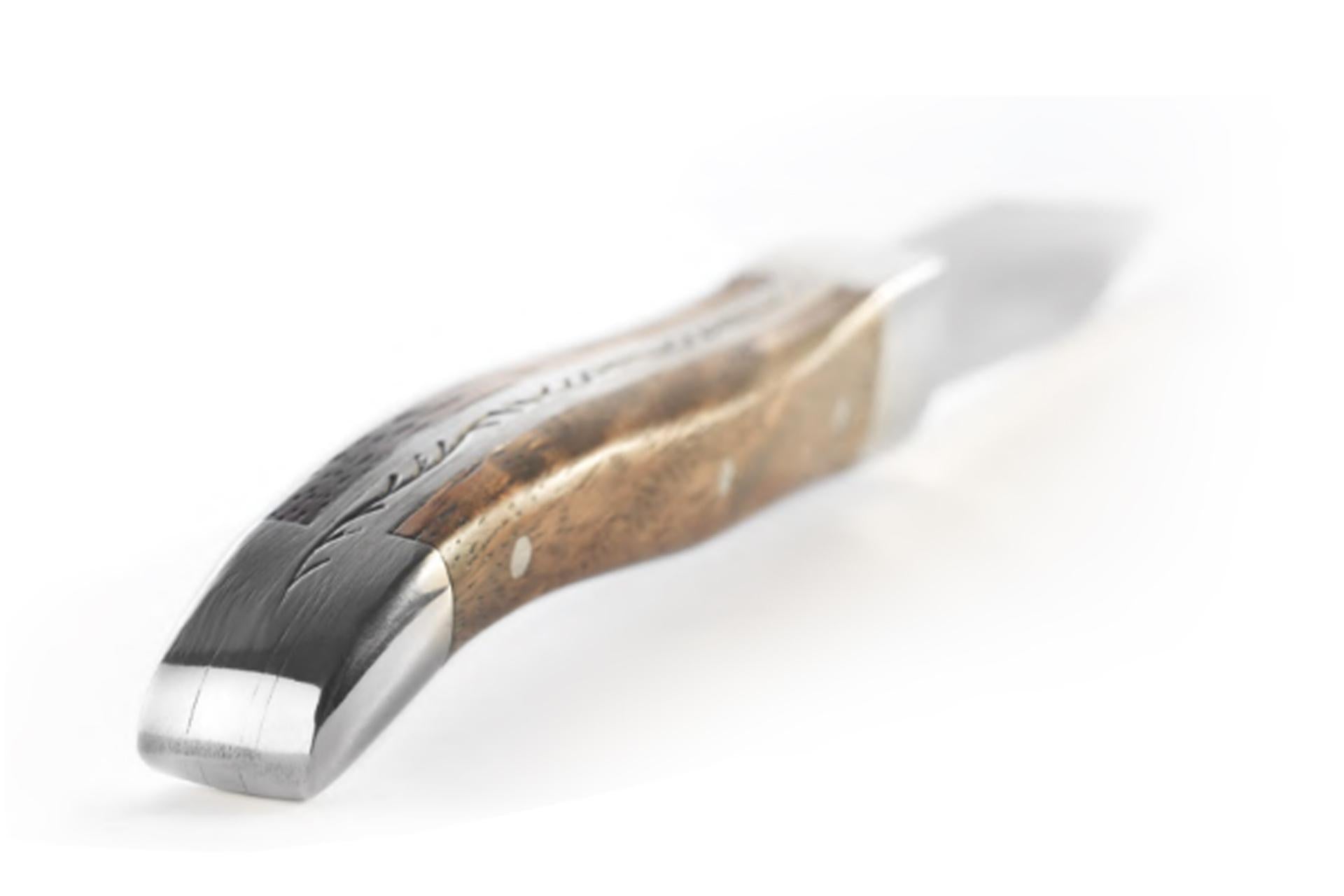 Comas Chuleteros Coltello Bistecca Inox-Legno Denali - Manico In Legno - Set 6 Pz