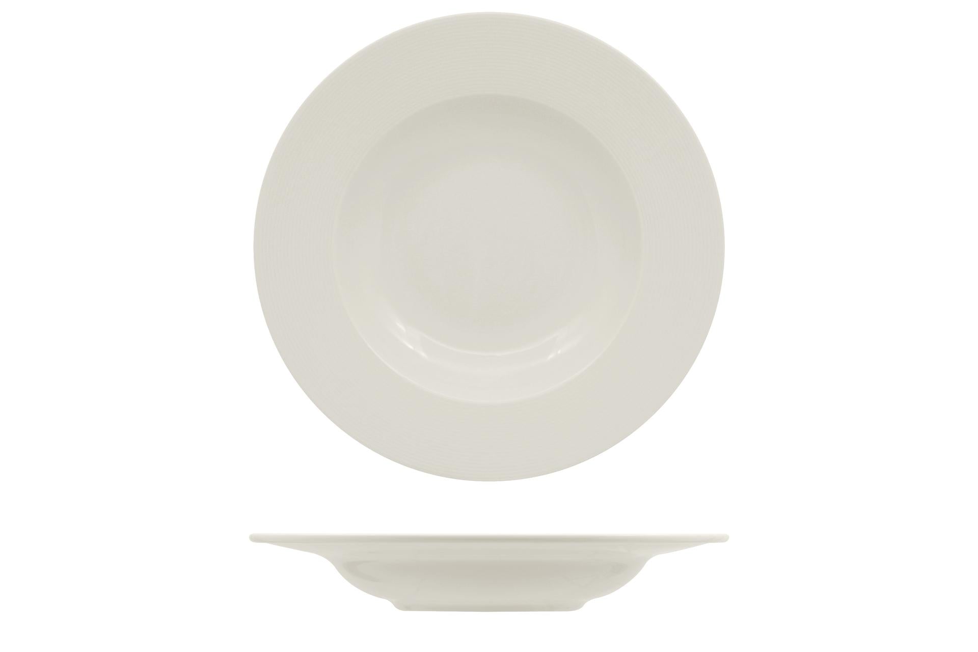 Ariane Fine Porcelain Orba Piatto Fondo Ø26 cm - Collezione Orba - Set 6 Pz