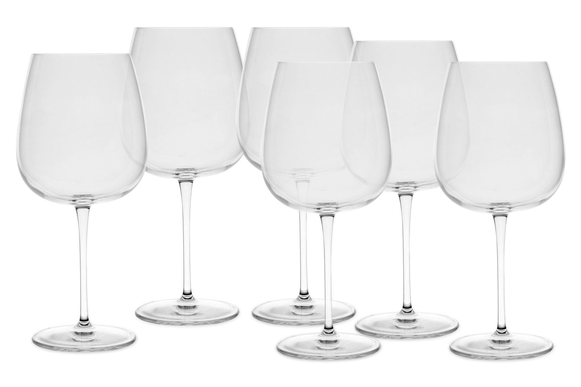 Bormioli Luigi I Meravigliosi Set 6 Calici Oaked Chardonnay 65 cl - Linea Elegante e Armoniosa - Set 6 Pz