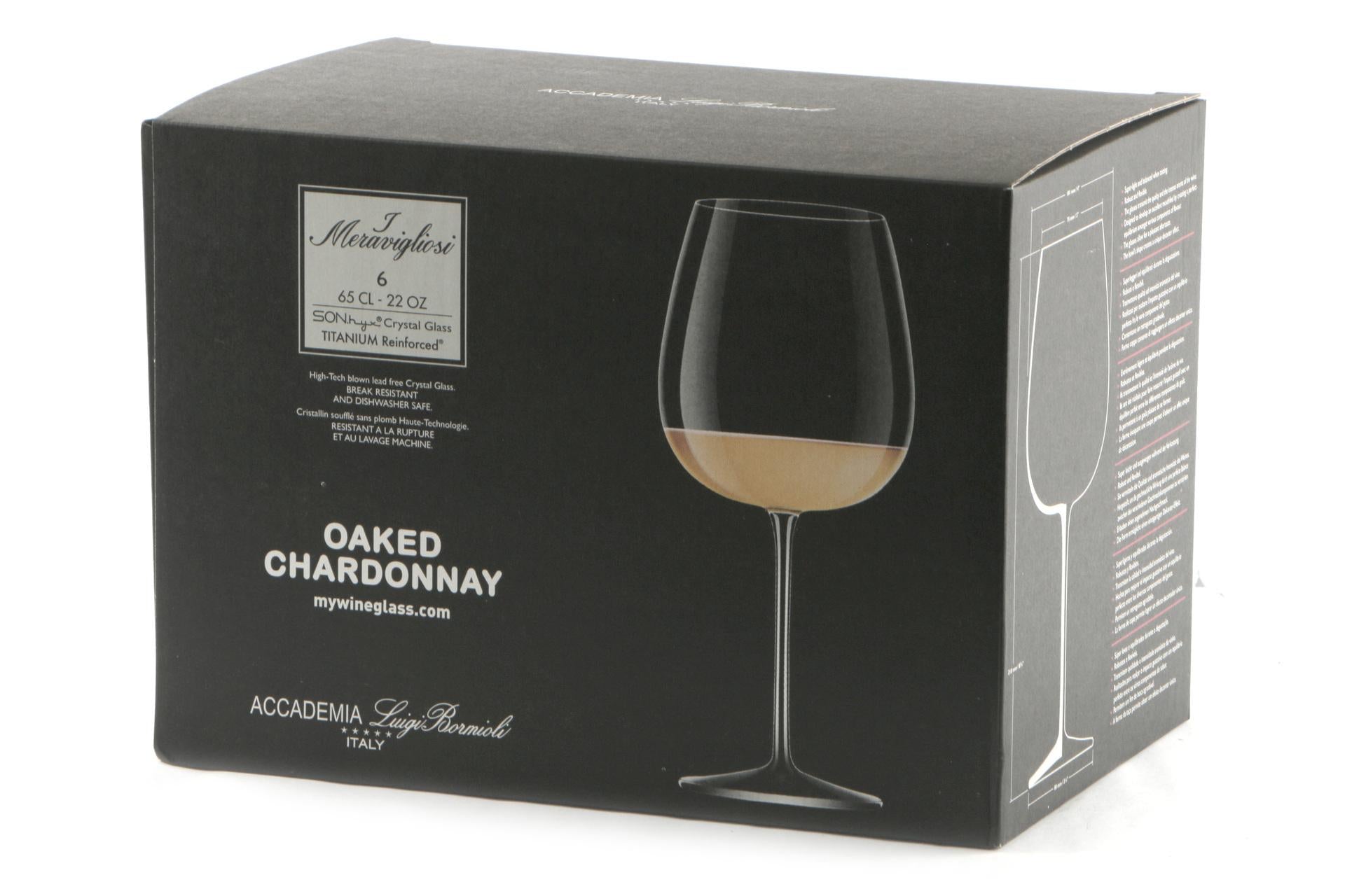 Bormioli Luigi I Meravigliosi Set 6 Calici Oaked Chardonnay 65 cl - Linea Elegante e Armoniosa - Set 6 Pz 4