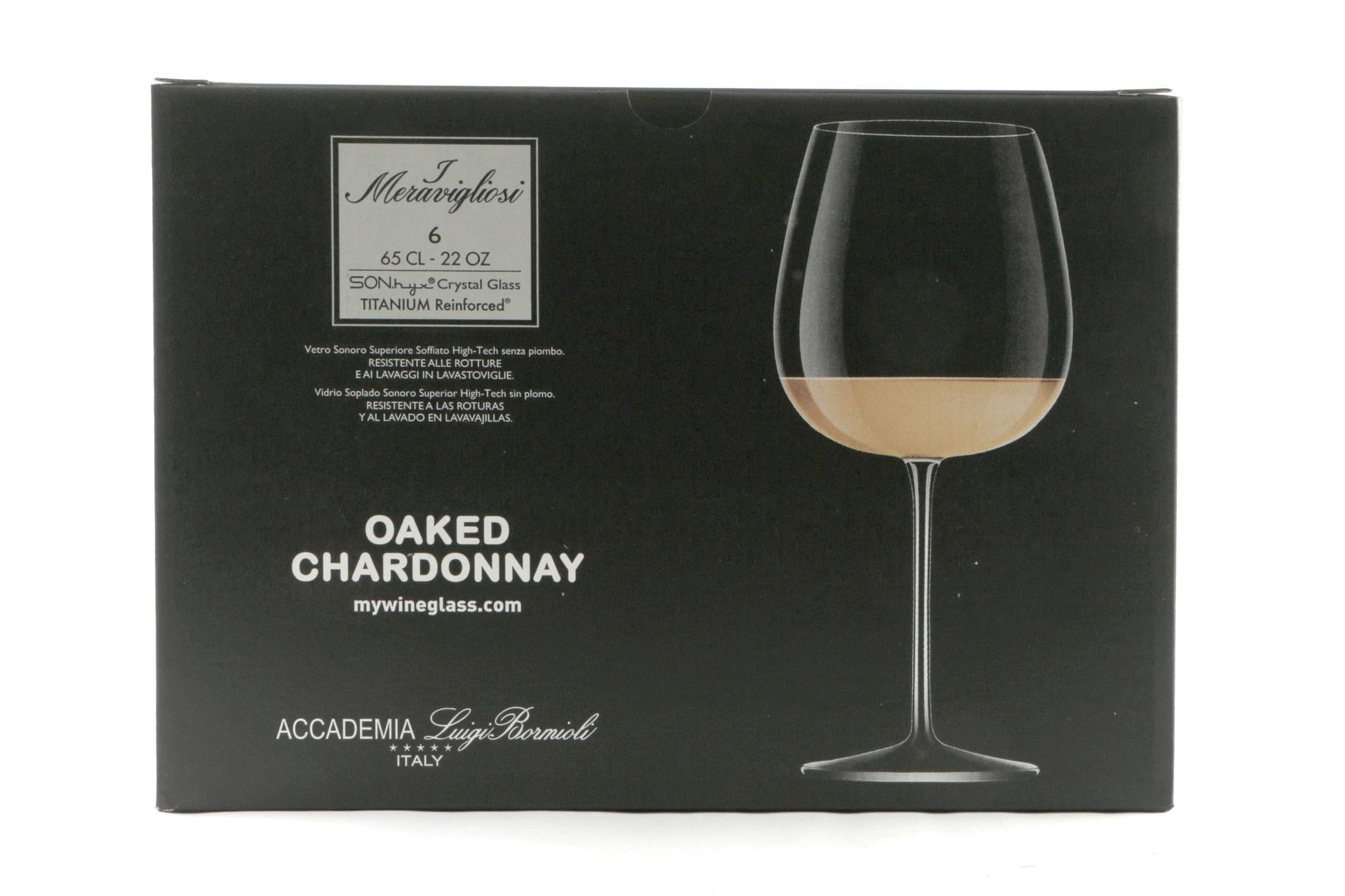 Bormioli Luigi I Meravigliosi Set 6 Calici Oaked Chardonnay 65 cl - Linea Elegante e Armoniosa - Set 6 Pz 5