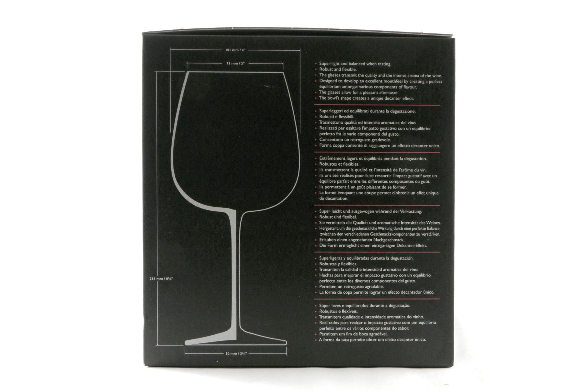 Bormioli Luigi I Meravigliosi Set 6 Calici Oaked Chardonnay 65 cl - Linea Elegante e Armoniosa - Set 6 Pz 6