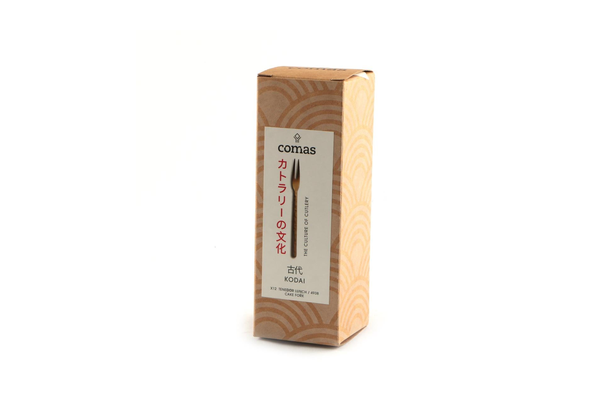 Comas Kodai Vintage Copper Forchetta Dolce Inox 3mm - Linea Vintage Kodai - Set 12 Pz 3