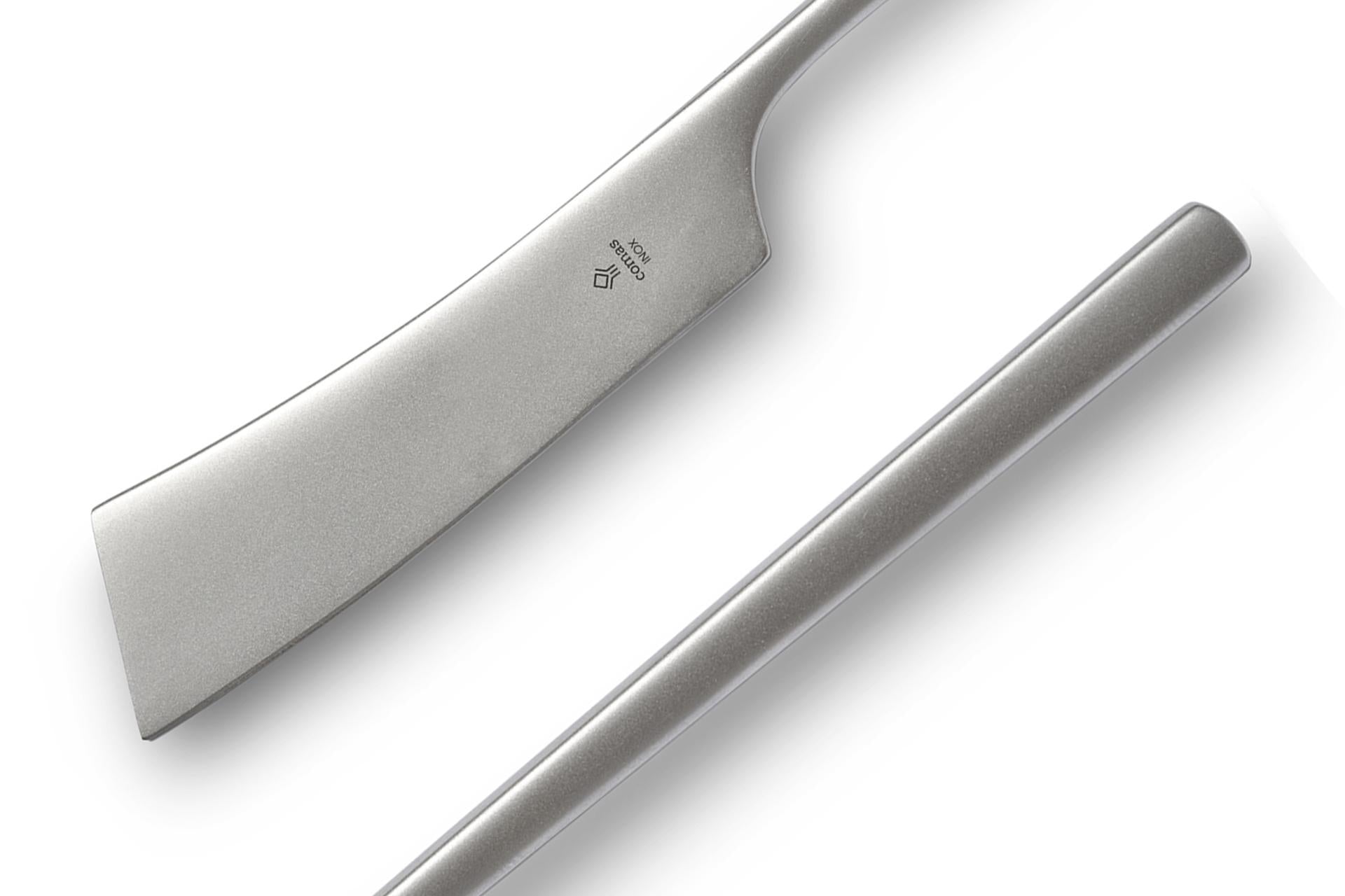 Comas Everest Coltello Bistecca Inox 18/10 - Atlantida Polvo de Luna - Set 6 Pz