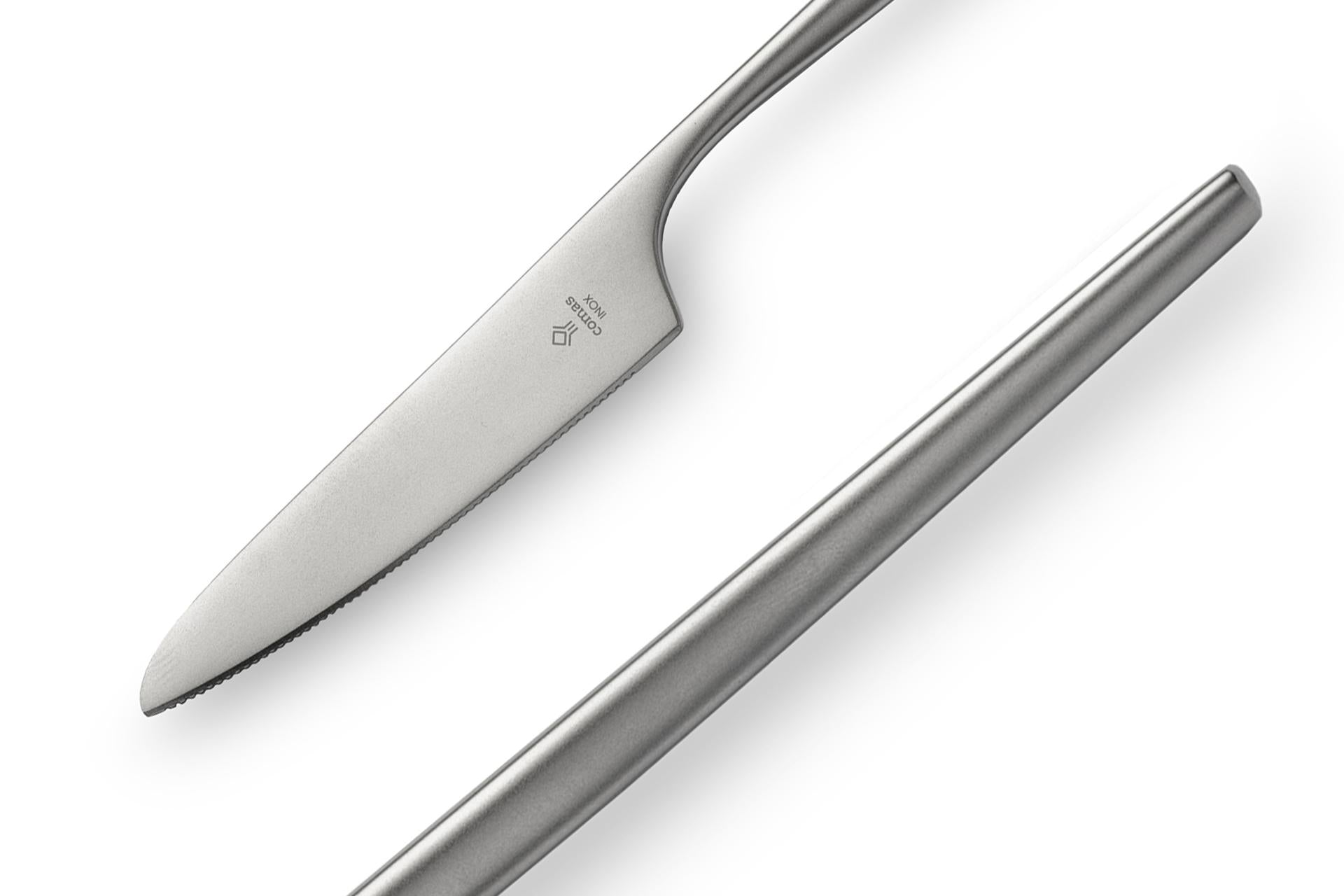 Comas Atlantida Polvo de Luna Coltello Tavola Inox 18/10 - Set 6 Pz