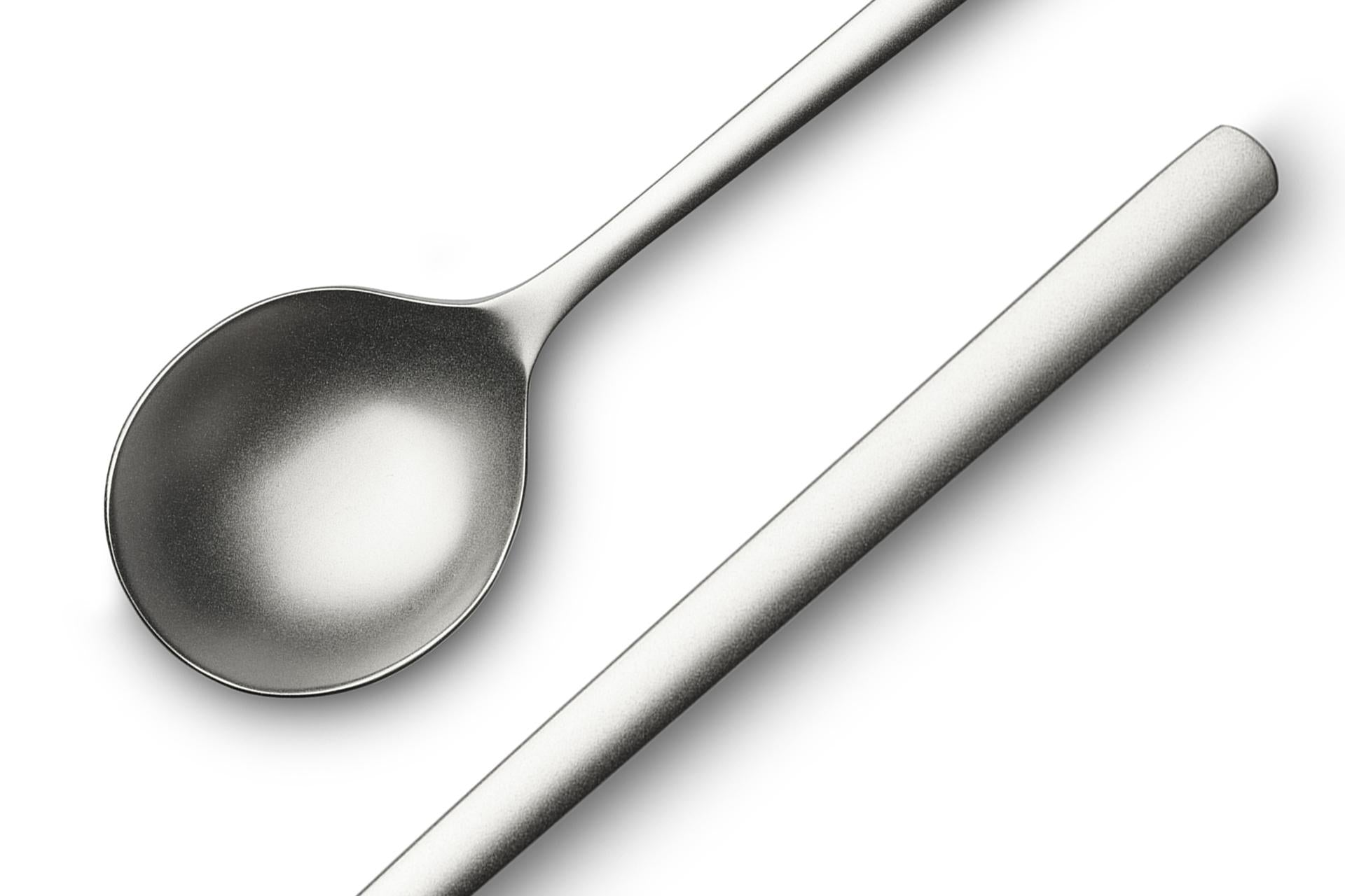 Comas Atlantida Polvo de Luna Cucchiaio Tavola Inox 18/10 - Set 6 Pz