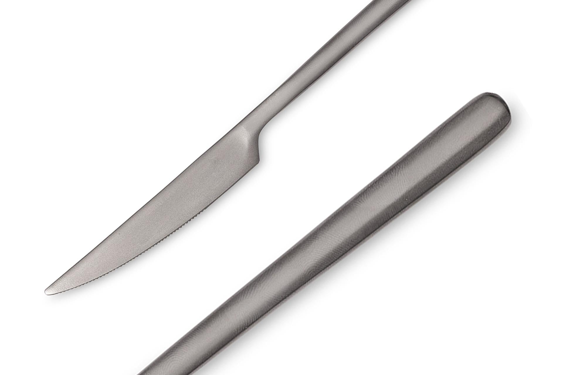 Comas Canada Polvo de Luna Coltello Tavola Inox - Set 12 Pz