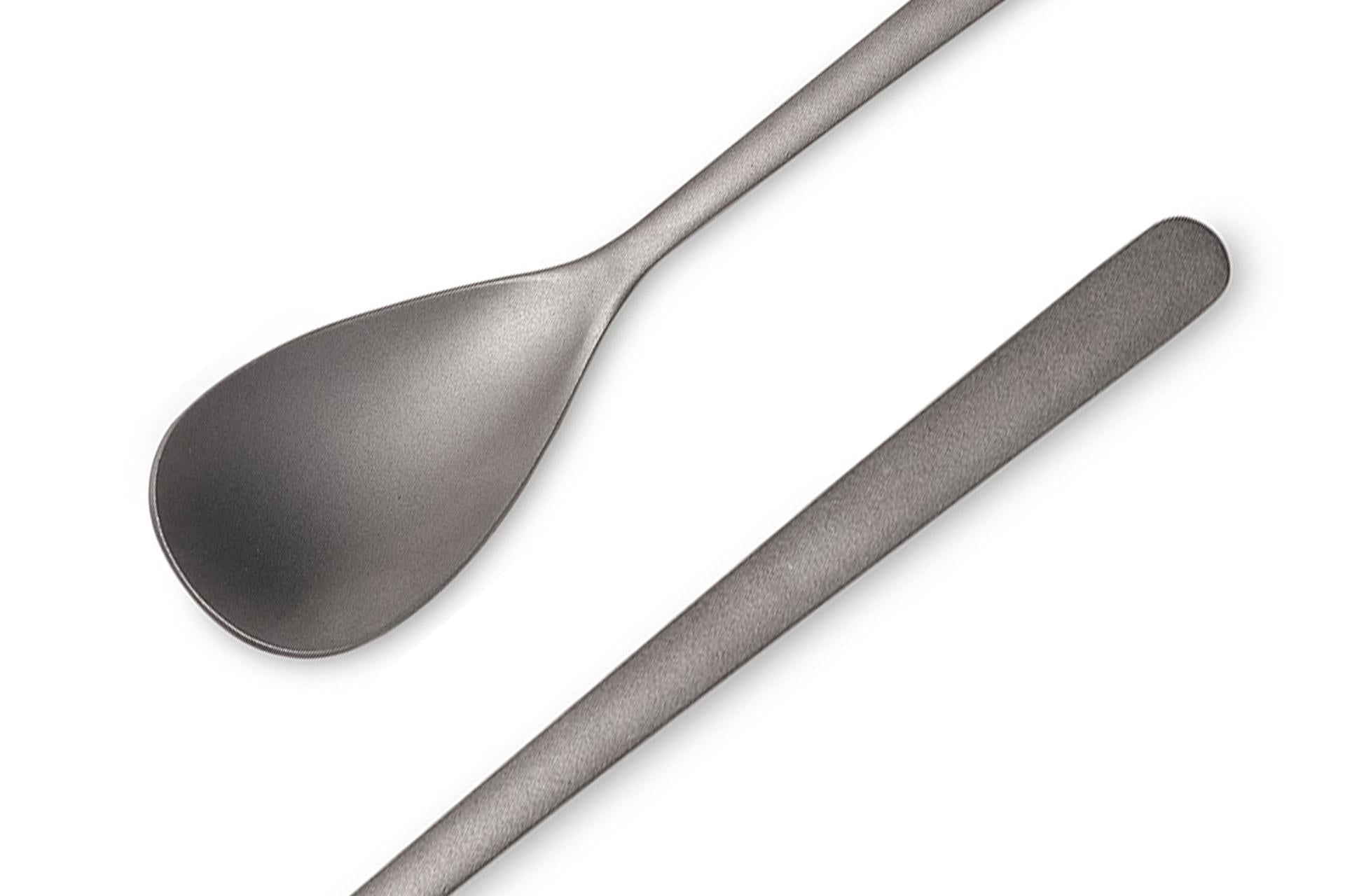 Comas Canada Polvo de Luna Cucchiaino Moka In Acciaio Inox - Set 12 Pz