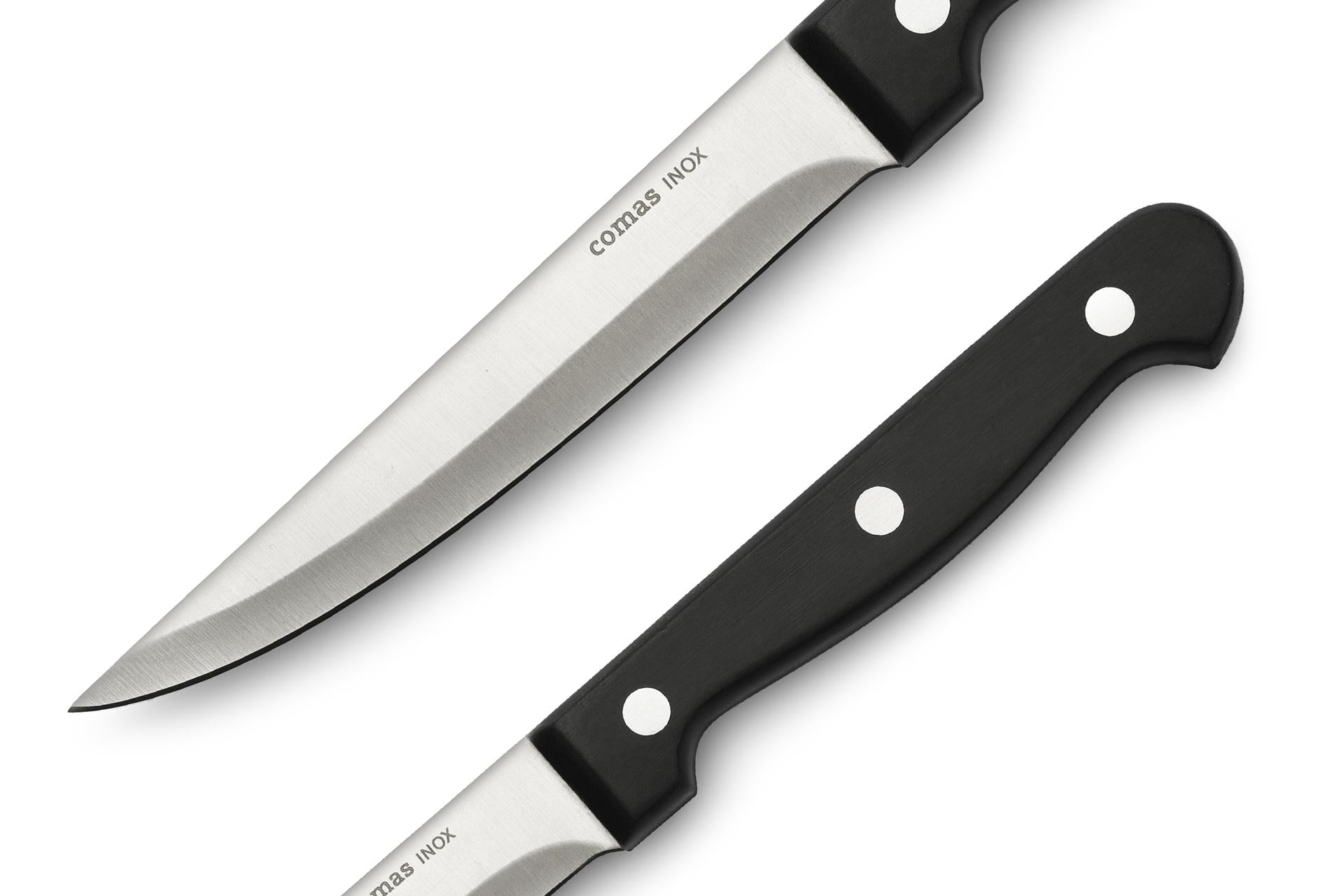 Comas Chuleteros Set 6 Coltelli Bistecca Lama Liscia - Set 6 Pz 3