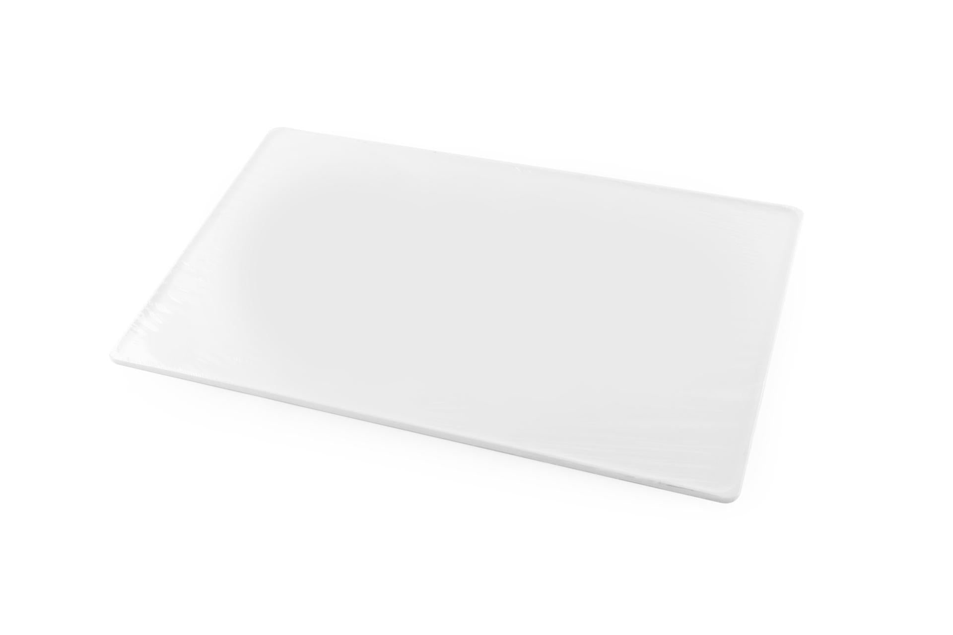 MC Di Montagner Flex Tagliere HACCP 50 x 30 cm Bianco - Professionale Igienico e Antigraffio Con Bordo Contenitore Liquidi 1