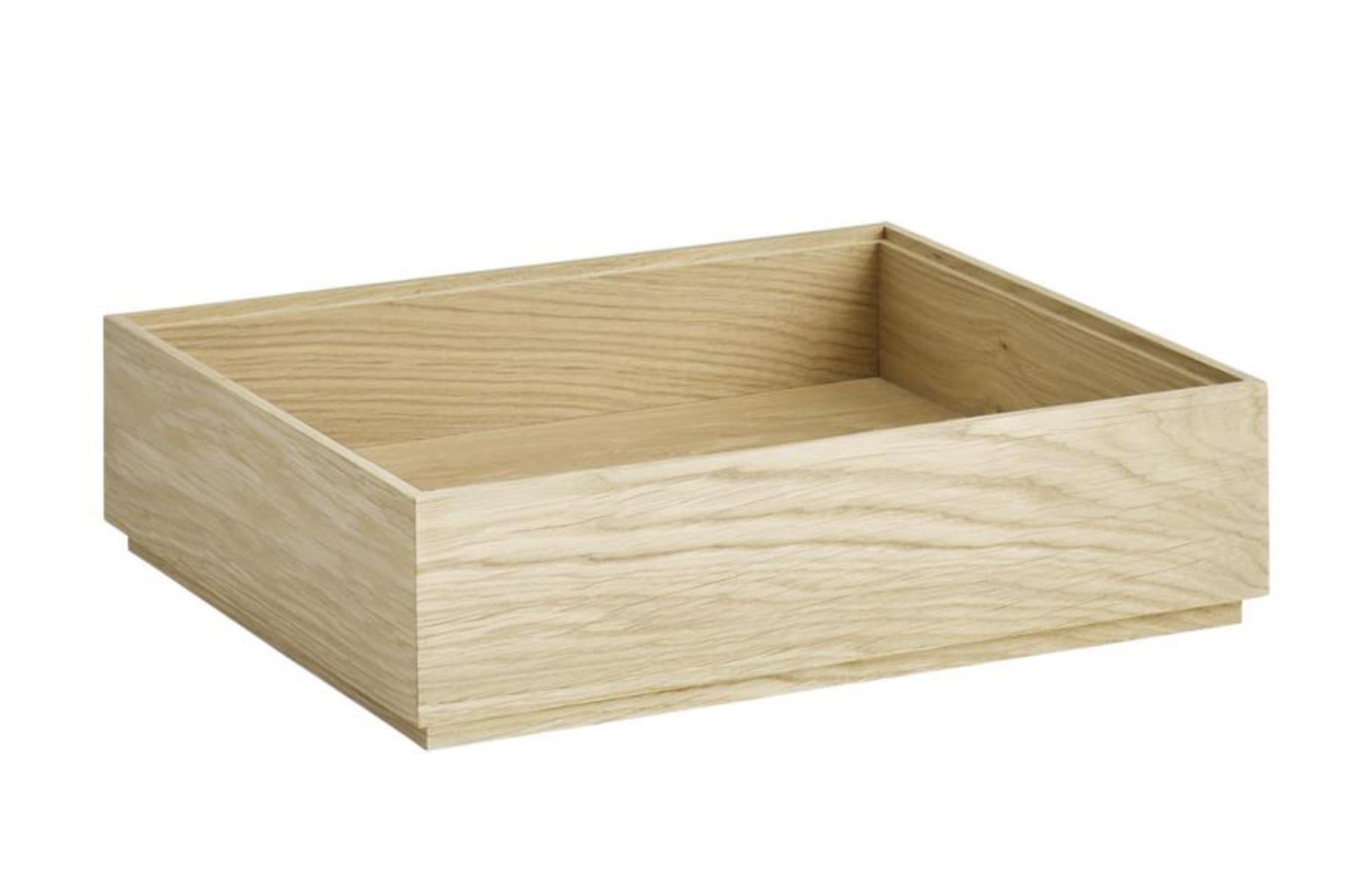 APS Valo Vassoio In Legno di Quercia H.8.5 cm - 32.5 x 26.5 cm