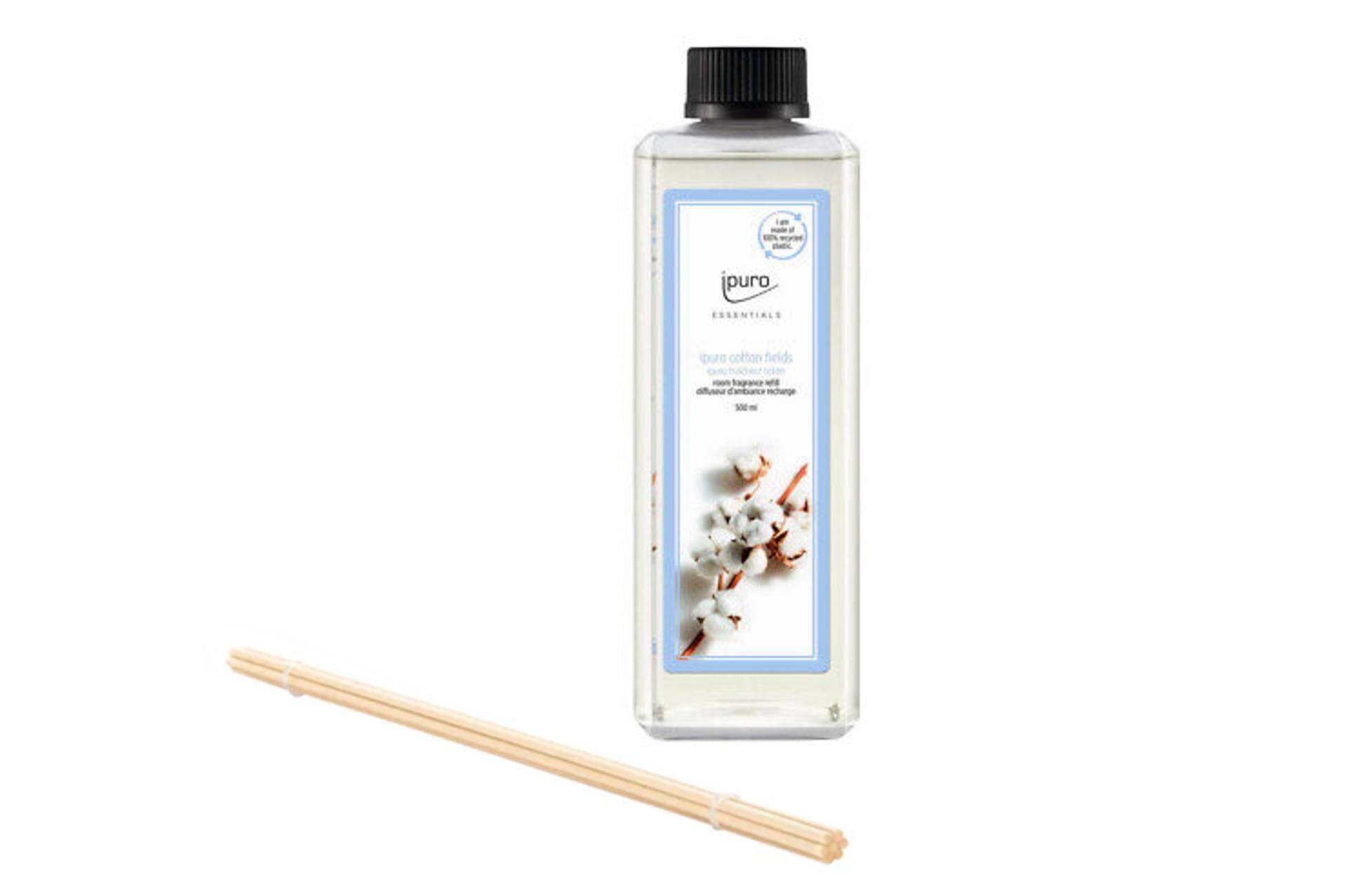 Ipuro Refill Ricarica 500ml Cotton Fields - Profumatore per Ambienti