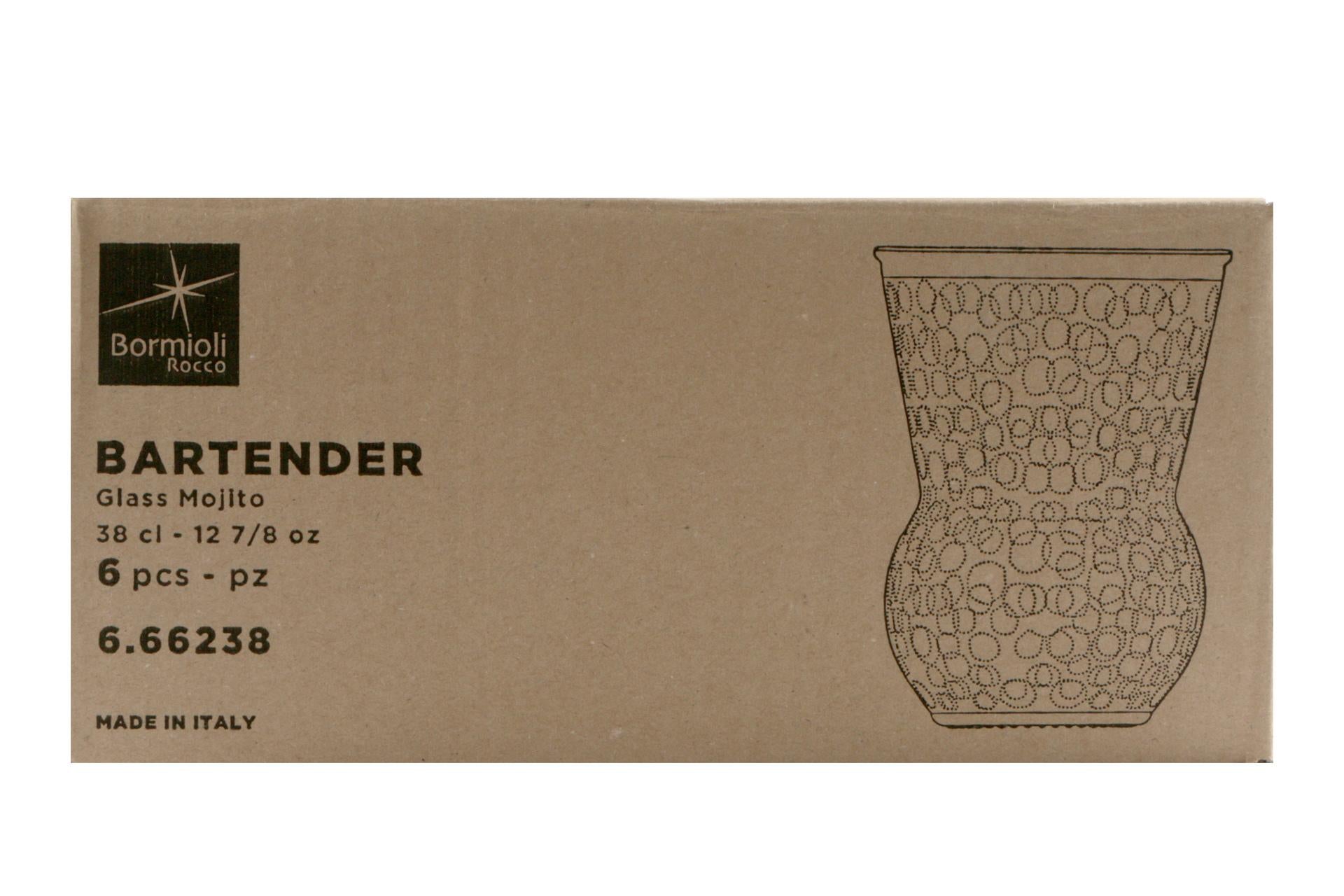 Bormioli Rocco Bartender Mojito Bicchiere Cocktail 38 cl - Linea Cocktail d'Autore - Set 6 Pz 4