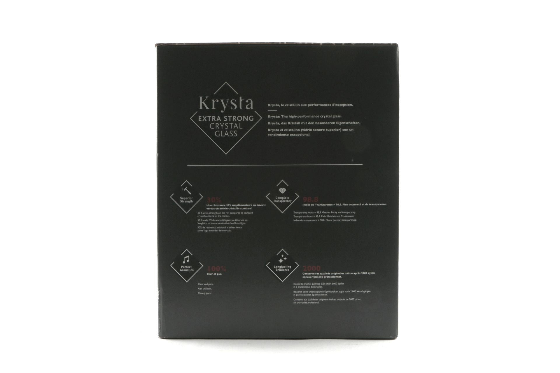 Arcoroc Exaltation Calice Vino 38 cl - Collezione Elegante e Innovativa Con Trattamento Effervescenza - Set 6 Pz 7