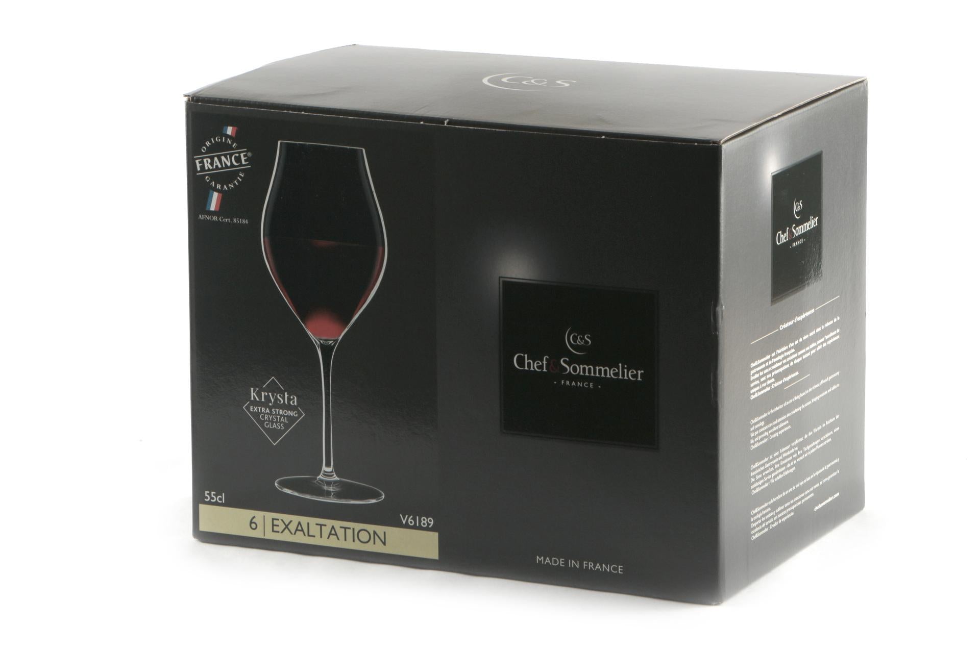 Arcoroc Exaltation Calice Vino 55 cl - Collezione Elegante e Innovativa - Set 6 Pz 3