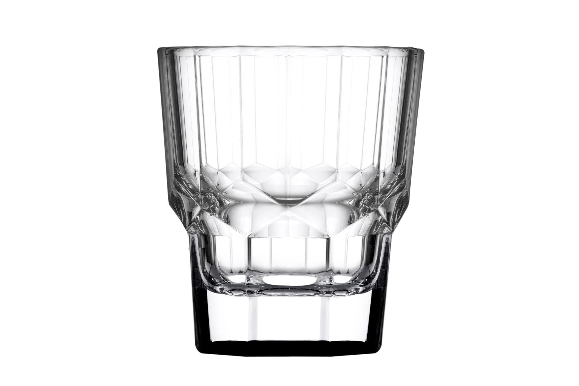 Pasabahce Serenity Set 12 Bicchieri Shot 4 cl - H.5.6 cm Impilabili e Temperati - Set 12 Pz