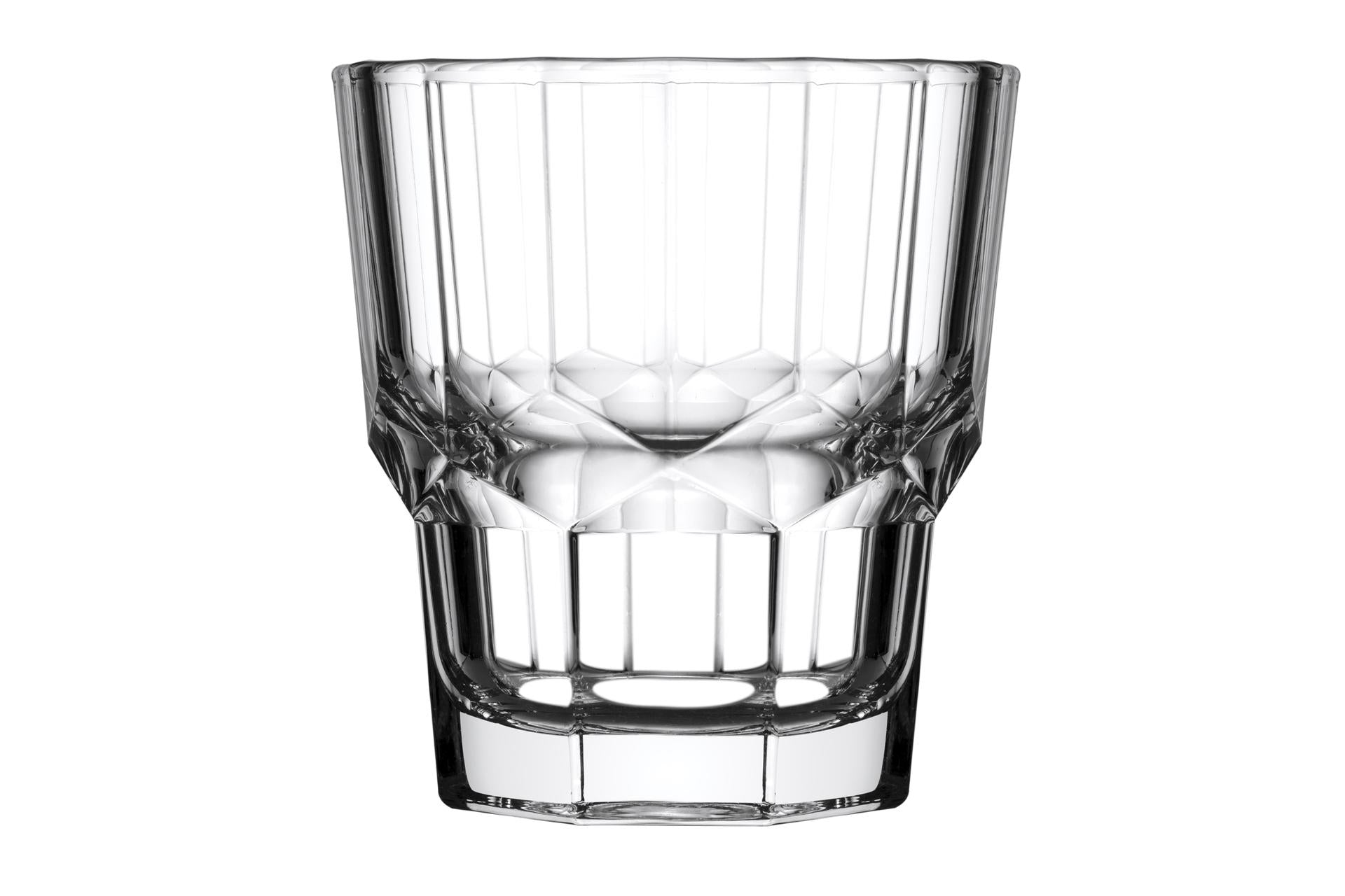 Pasabahce Serenity Set 12 Bicchieri Acqua 25.5 cl - H.9 cm Impilabili e Temperati - Set 12 Pz