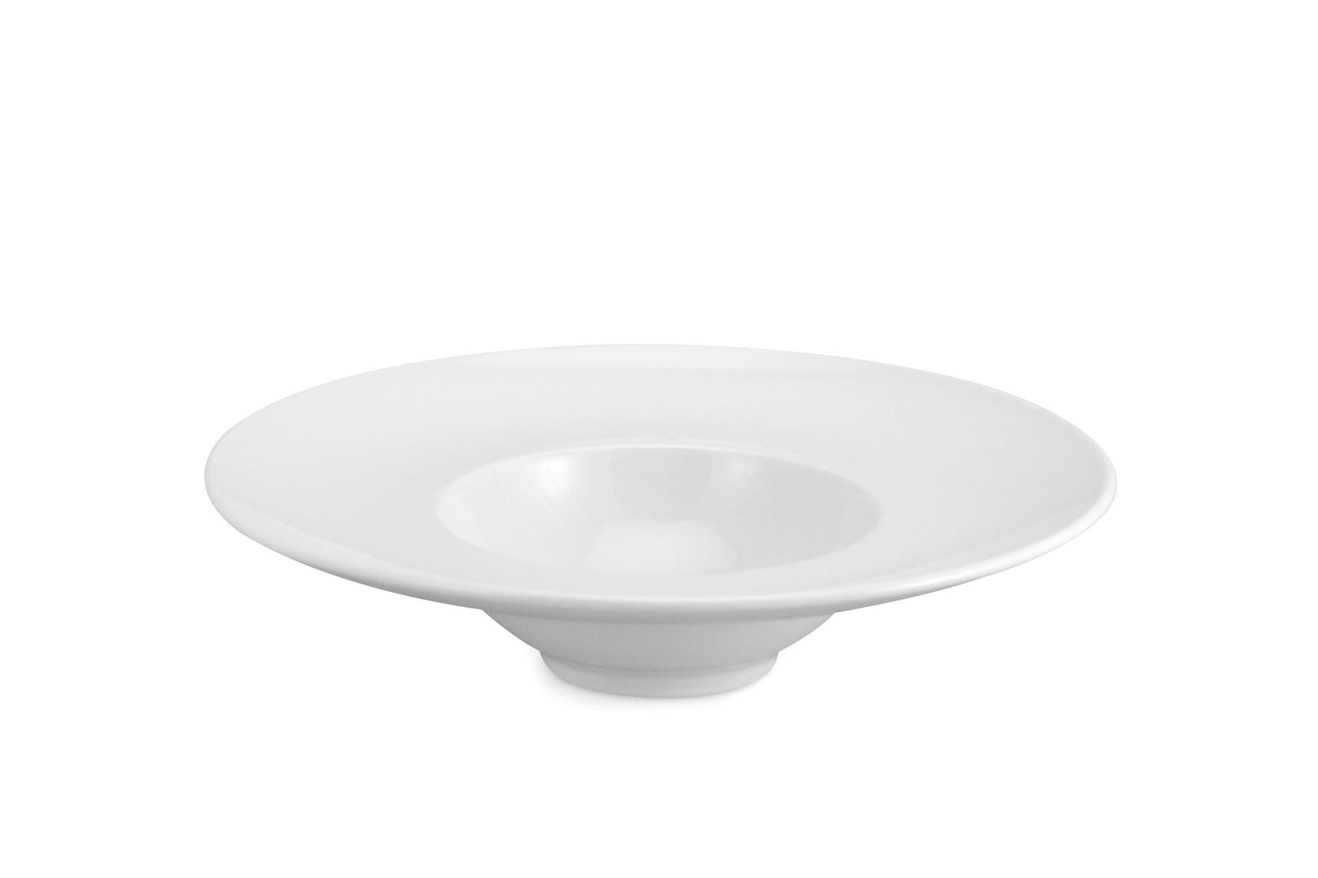 Saturnia Napoli Pasta Bowl Ø15 cm In Porcellana Bianca - Set 12 Pz